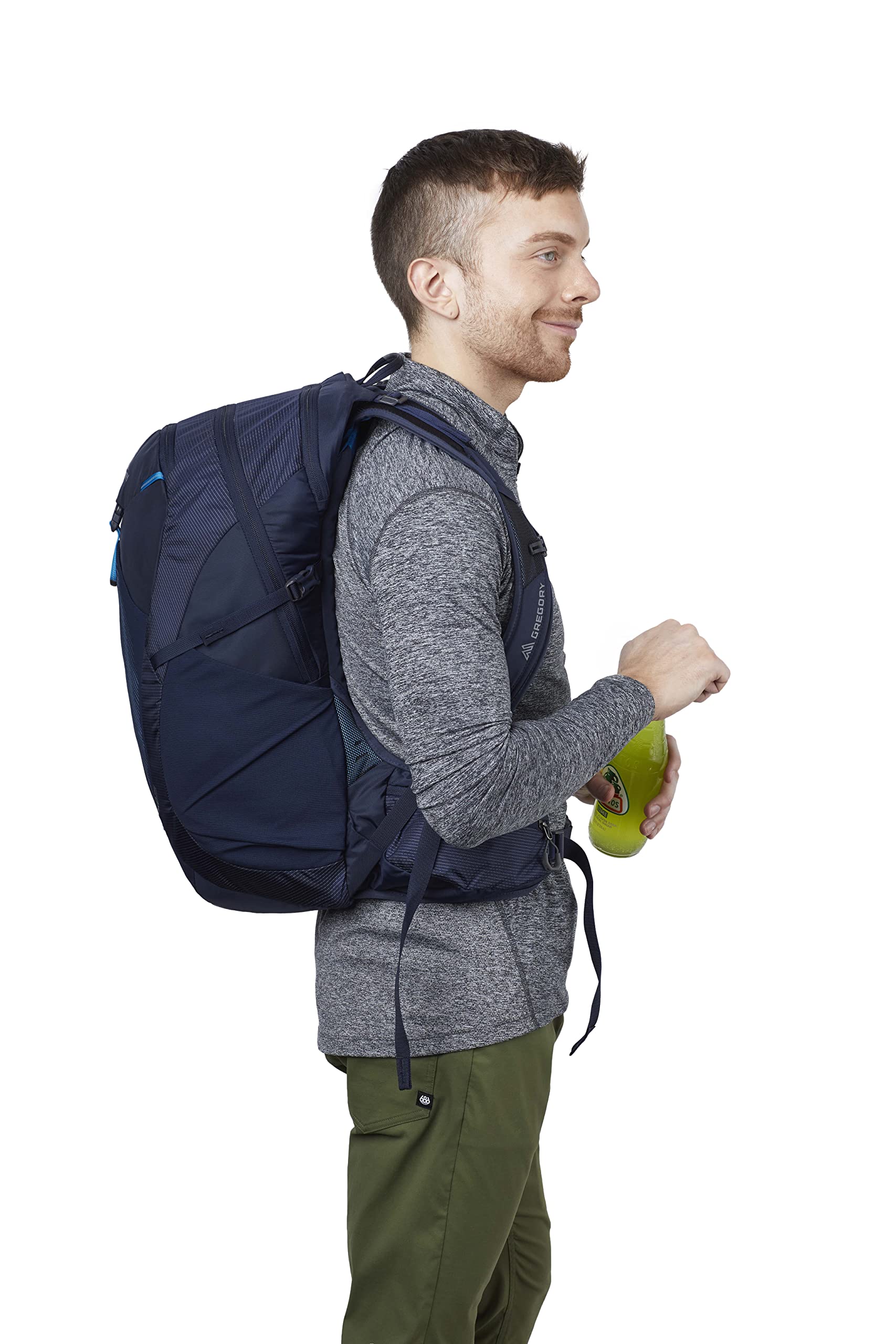 Gregory Miko 25L Unisex Lightweight Hiking Backpack - Adjustable Shoulder Straps & Breathable Back Panel, Perfect for Day Hikes, Camping & Outdoor Adventures (Sumac Red)