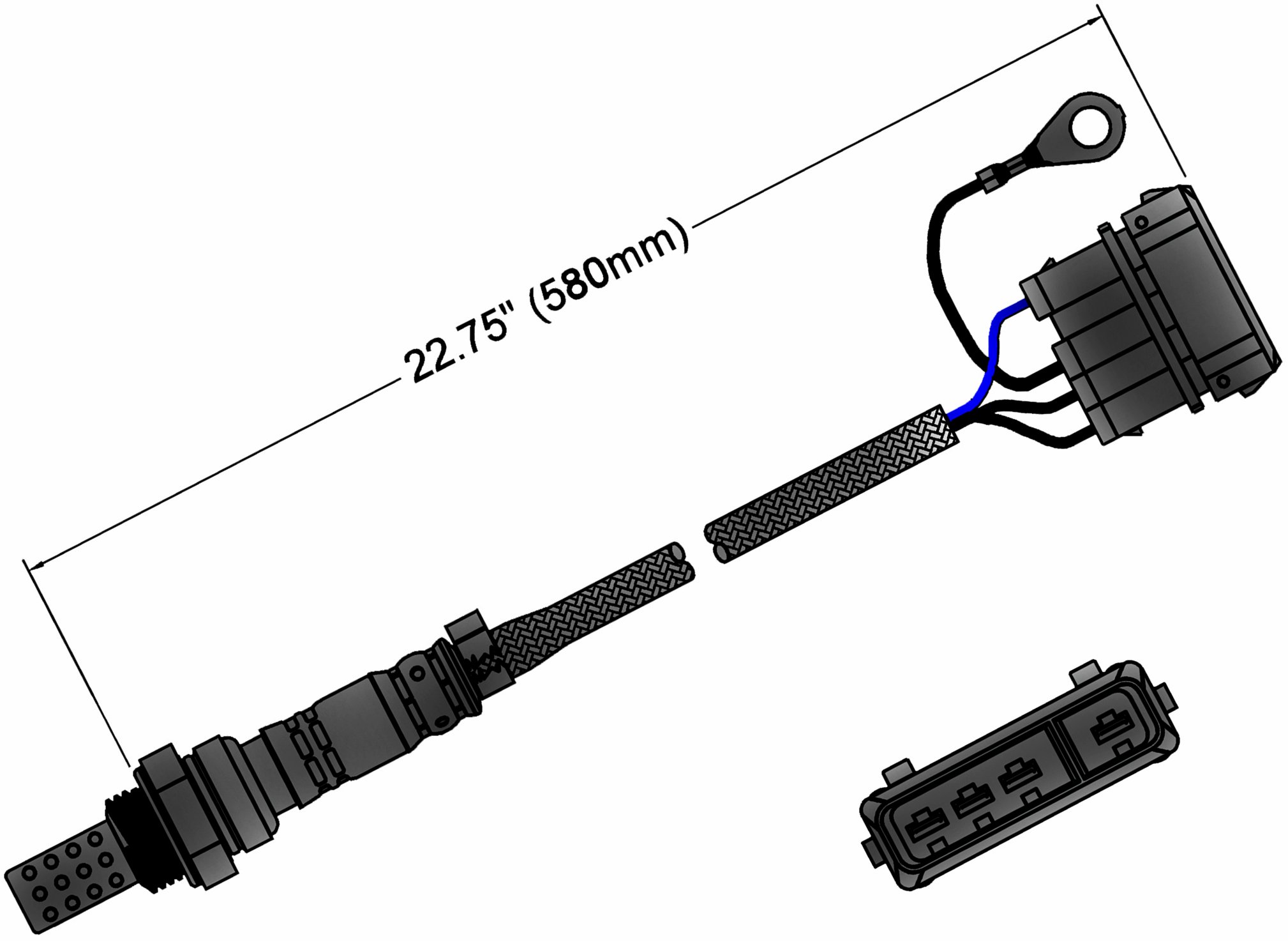 ACDelco Professional 213-1240 Heated Oxygen Sensor - Replacement O2 Sensor for GM Vehicles | Improves Fuel Efficiency & Engine Performance | Perfect for Chevy, Buick, Cadillac Models