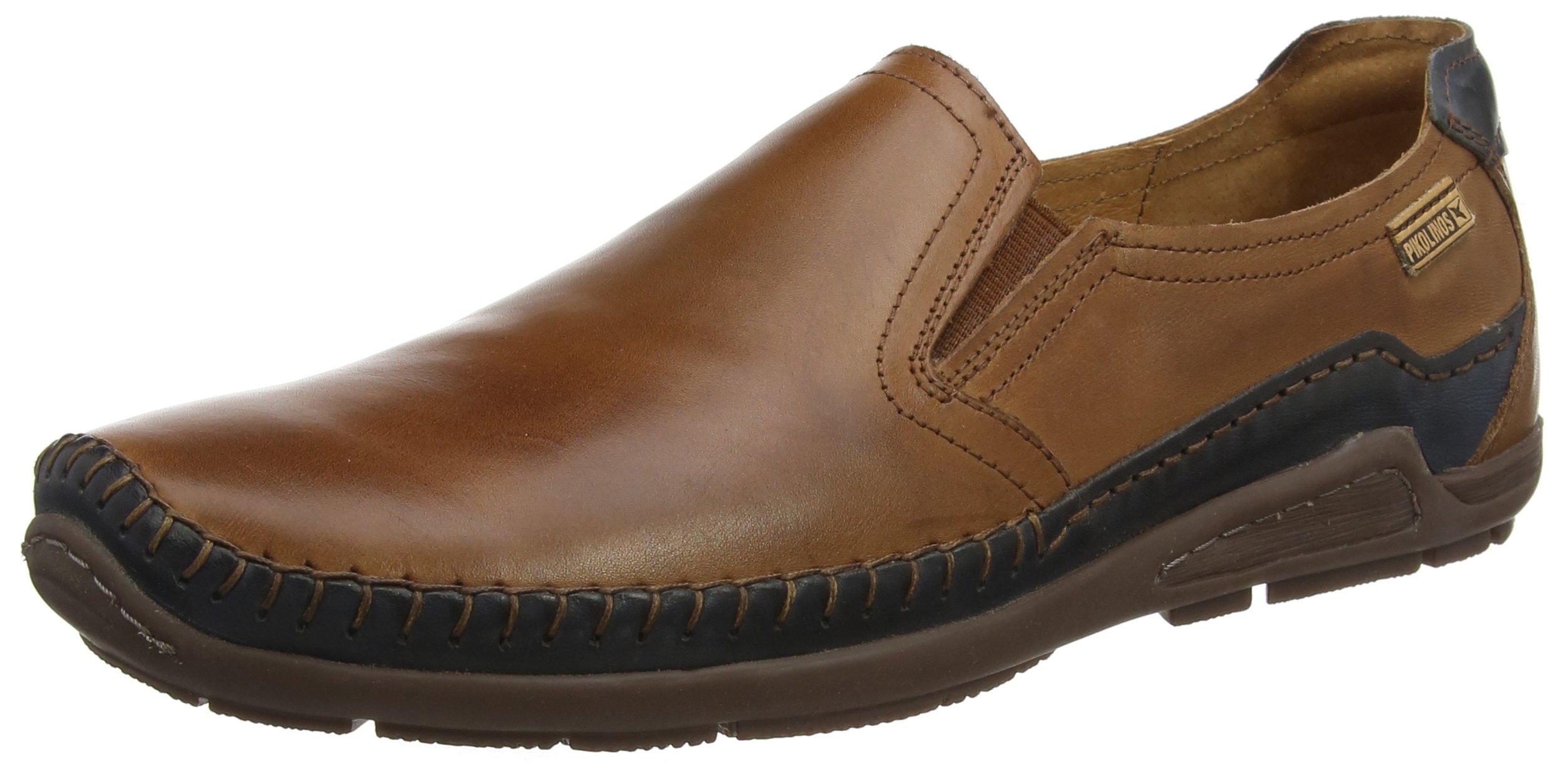 PIKOLINOS Men's Leather Loafers - Comfortable & Stylish Azores Slip-On Shoes for Casual Wear & Office Outfits