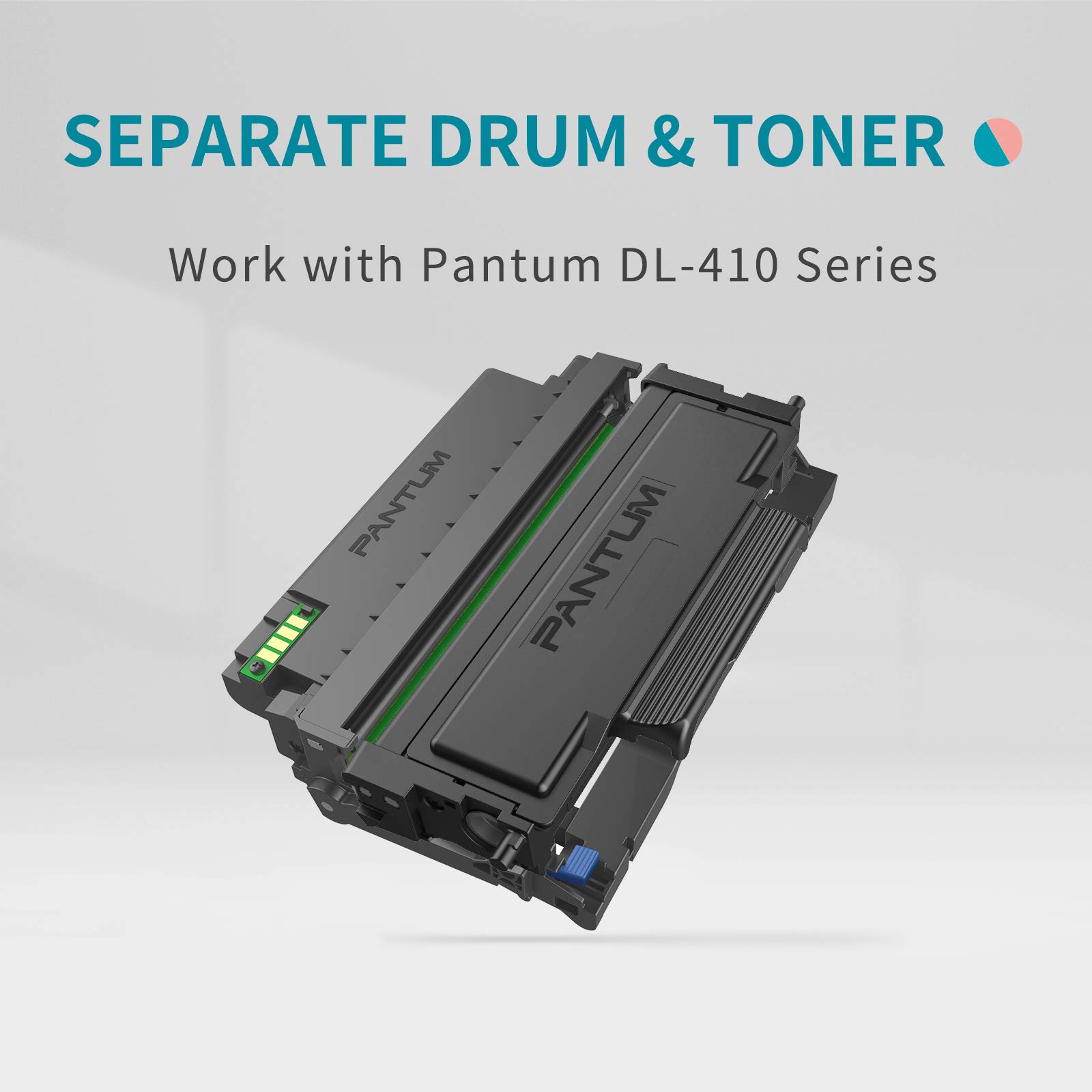 PANTUM TL-410 Black Toner Cartridge for DL-410 & P3012DW Printers - 1500 Pages Yield for Office Use