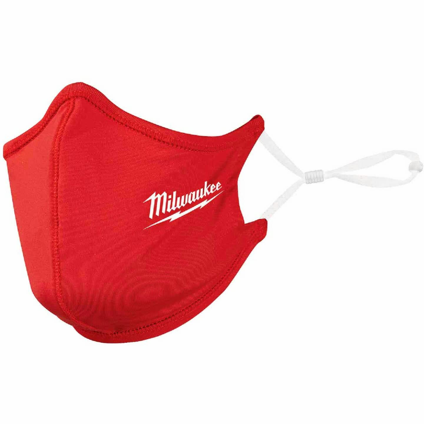 3 Pack Milwaukee 2-Layer Performance Face Mask - Breathable & Reusable, One Size Fits Most - Ideal for Construction, Woodworking & Outdoor Activities