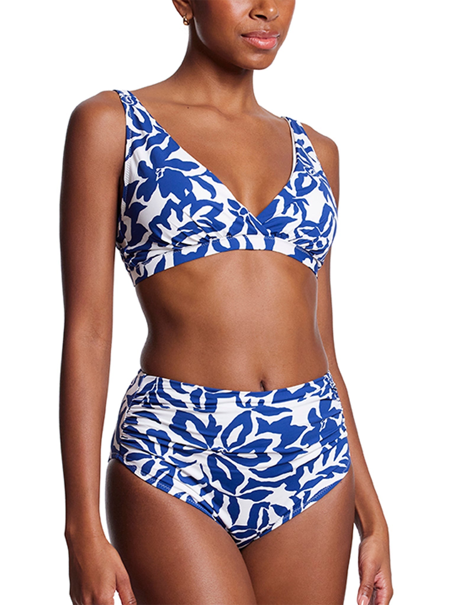 High Rise Cheeky Swimsuit Bottom - Sexy Tummy Control Swimwear for Women | Perfect for Beach, Pool & Vacation
