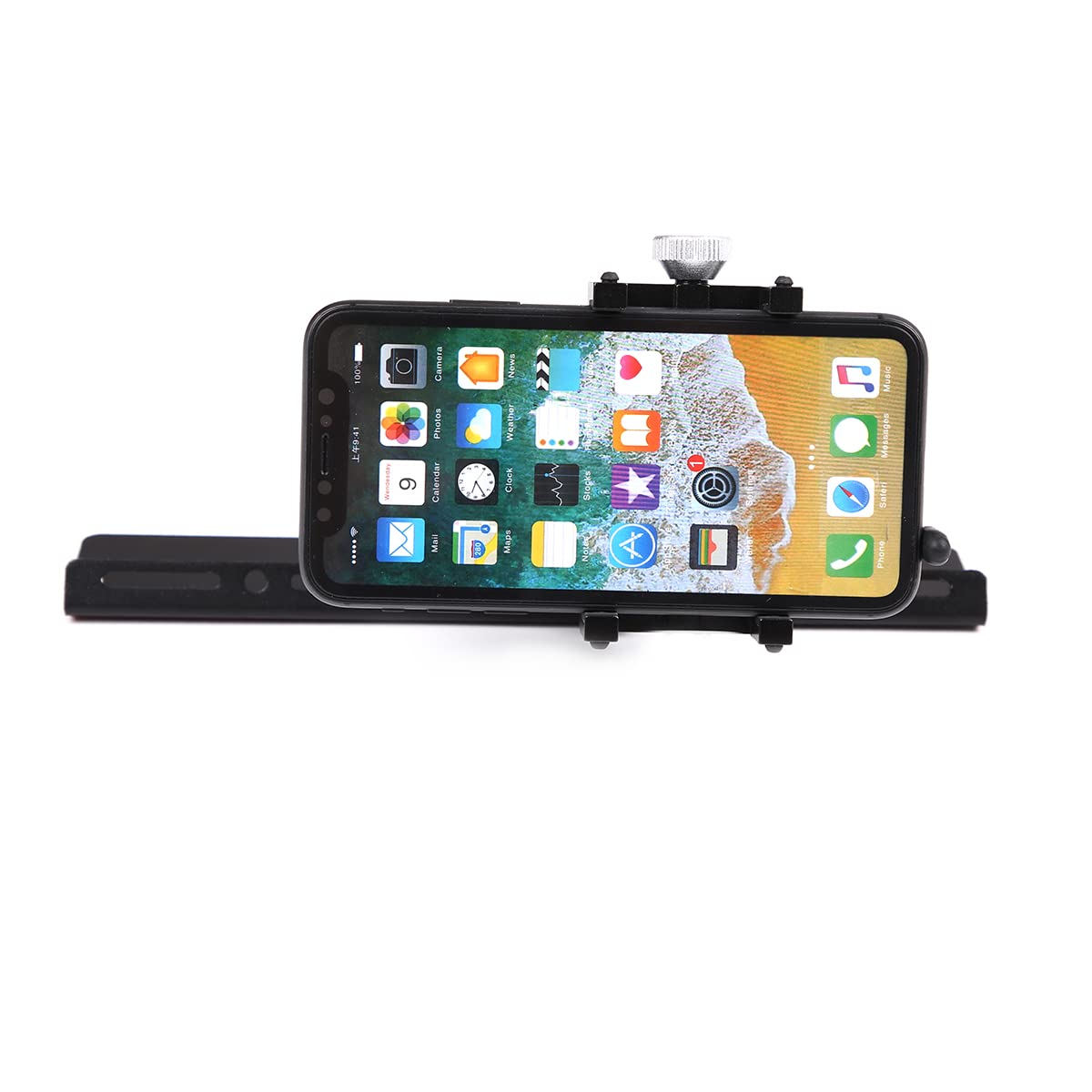 Universal Car Phone Mount for 2011-2014 Toyota Tacoma - Dashboard Phone Holder with Adjustable Grip Fits 4-7 Inch Smartphones - Perfect for GPS Navigation & Hands-Free Driving