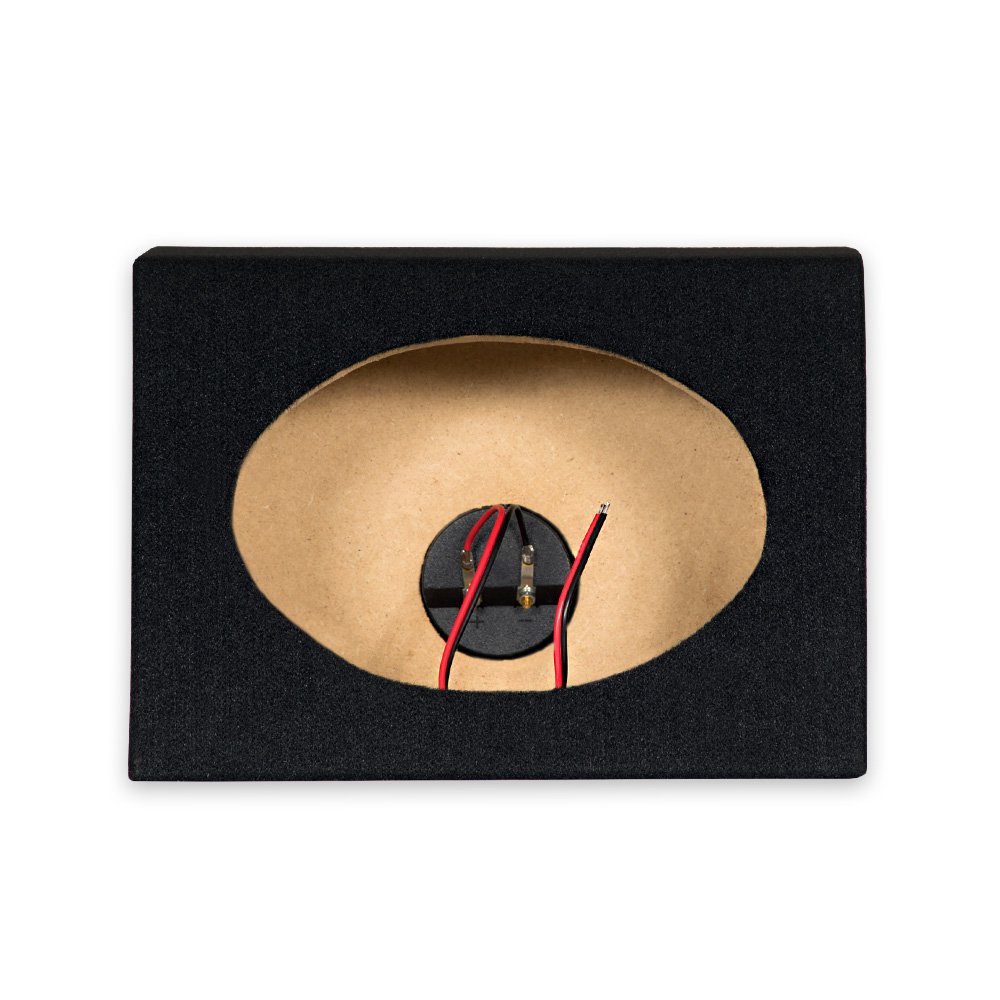 Goldwood TR-69 Pair of 6x9 Inch Truck/Car Speaker Box Cabinets - High Power Audio Enclosures for Vehicles, Perfect for Pickup Trucks, SUVs and Custom Car Audio Systems
