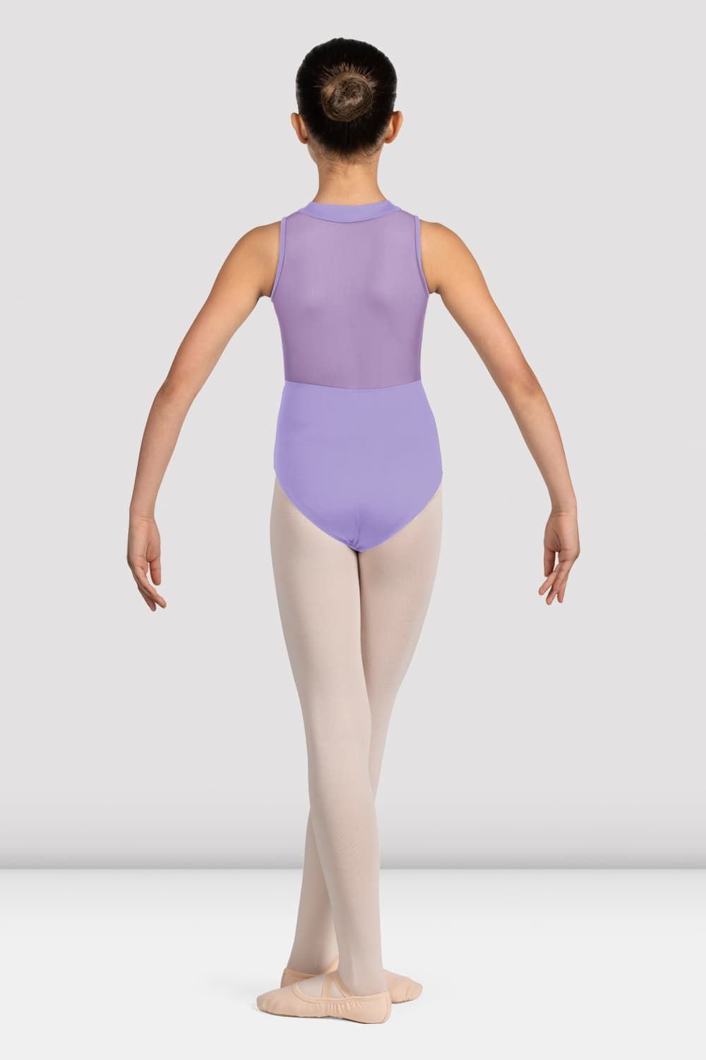 Mirella Glow Girl Zip Front Leotard for Girls - Ballet Dance Leotard with Front Zipper for Kids Dance Class, Performance & Recital