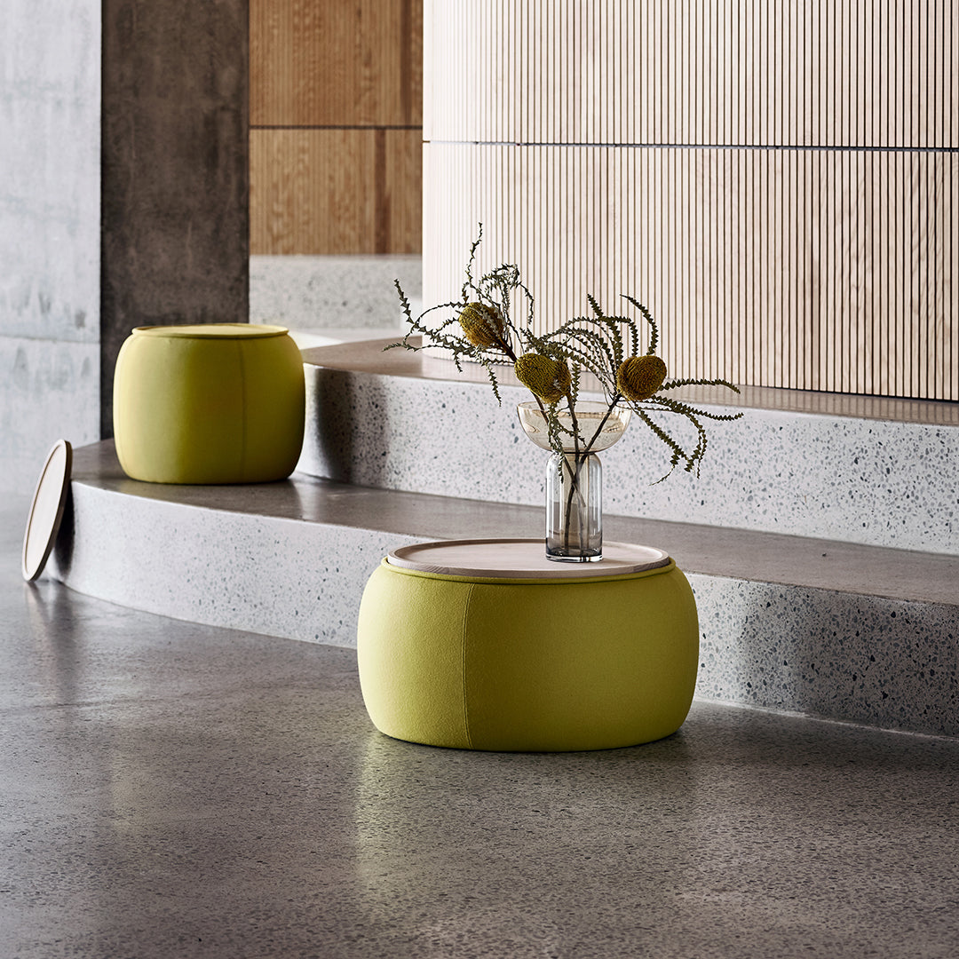 Stylish Large Conga Pouf Ottoman - Perfect for Living Room, Bedroom, or Outdoor Seating Decor