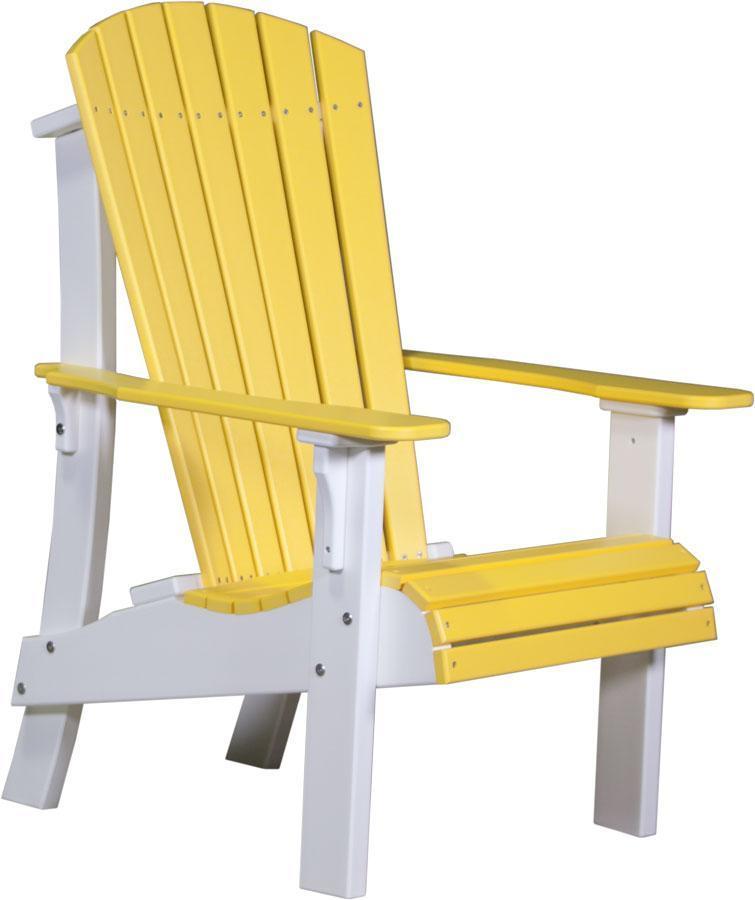 Yellow on White