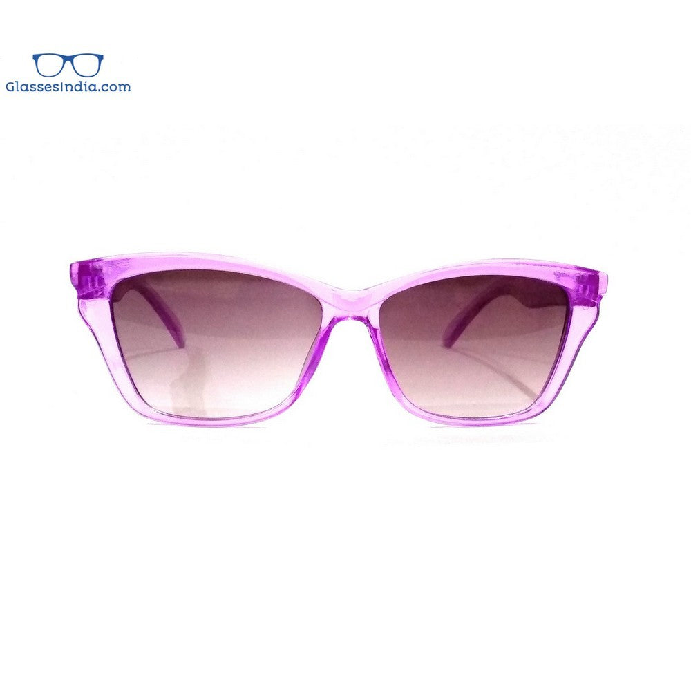Trendy Purple Kids Fashion Sunglasses TKS003 - UV Protection, Lightweight & Durable for Outdoor Play, Beach, and Summer Activities