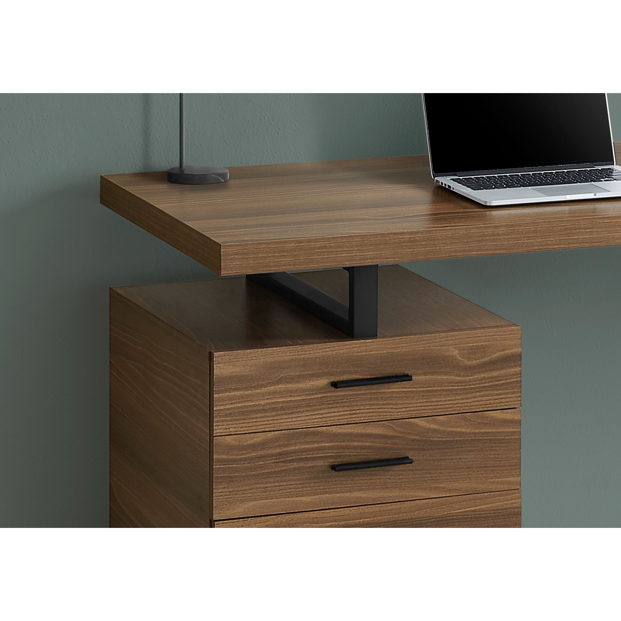 60 Inch Large Computer Desk for Home Office - Modern Writing Workstation with Sturdy Frame - Perfect for Remote Work, Gaming & Study