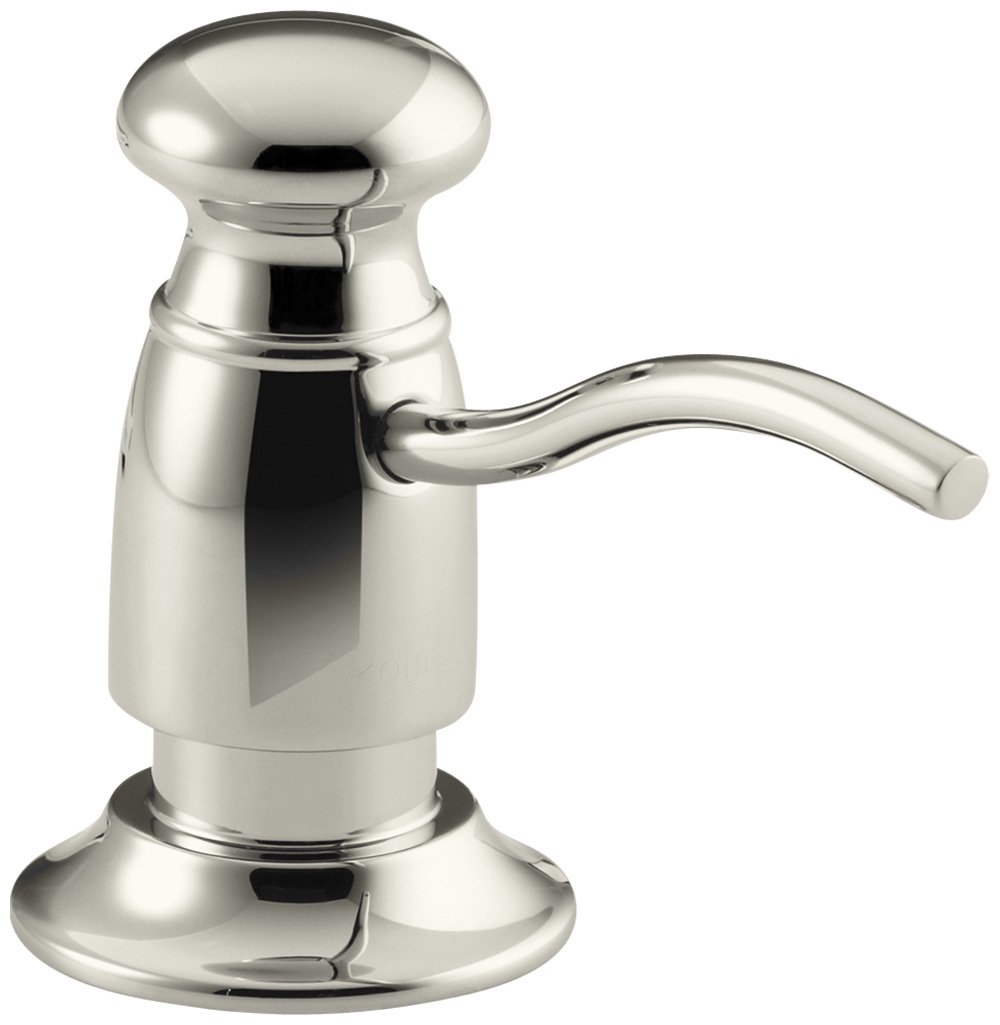 Traditional Soap and Lotion Dispenser - Elegant Bathroom Organizer for Sink Countertop, Perfect for Home, Hotel, and Spa Use