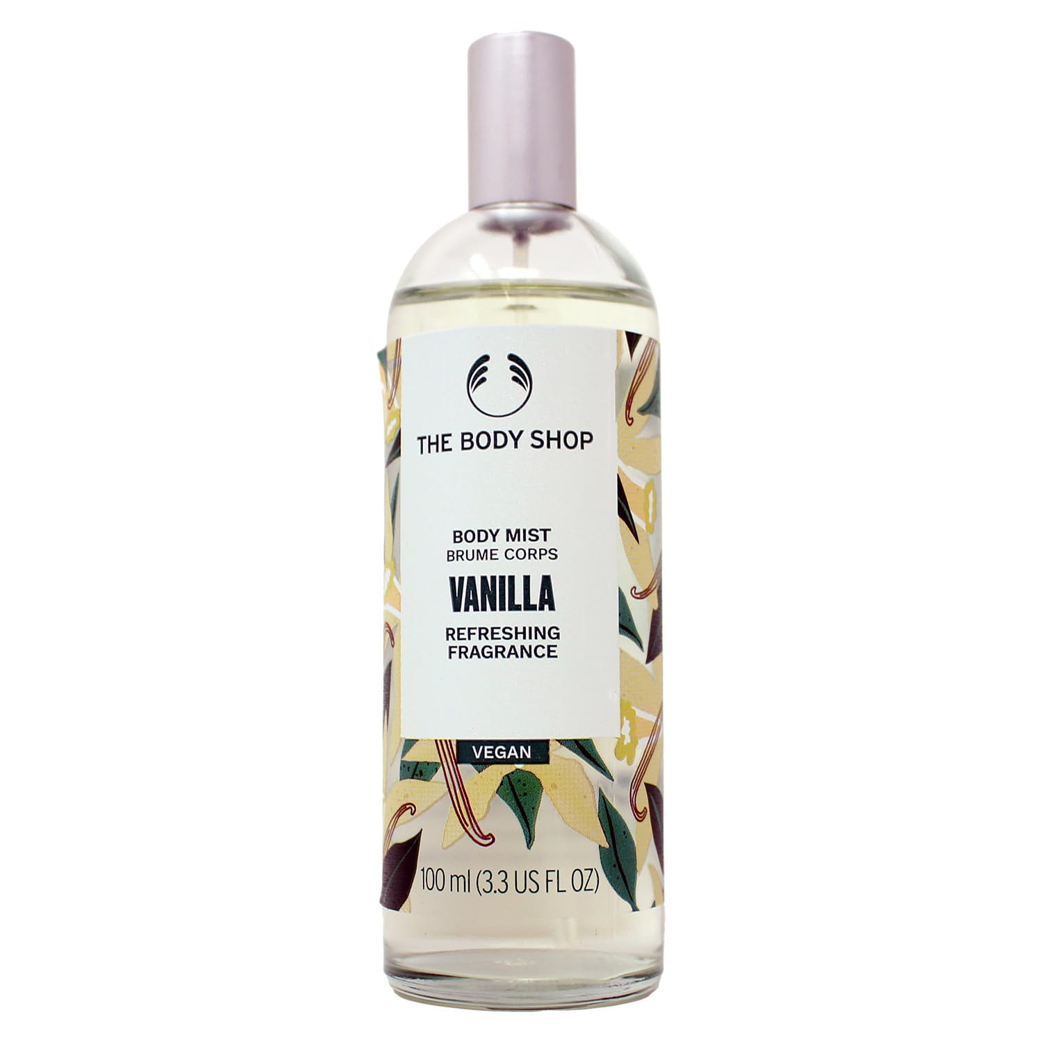 The Body Shop Vanilla Body Mist - Sweet & Refreshing Vegan Fragrance for Women - 3.3 oz - Perfect for Daily Use, Work & Date Nights