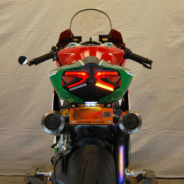 Ducati Panigale Fender Eliminator Kit for 899 959 1199 1299 FE Models (2011-2019) - Lightweight Motorcycle Tail Tidy for Clean Sportbike Look - Perfect for Track Days and Street Riding