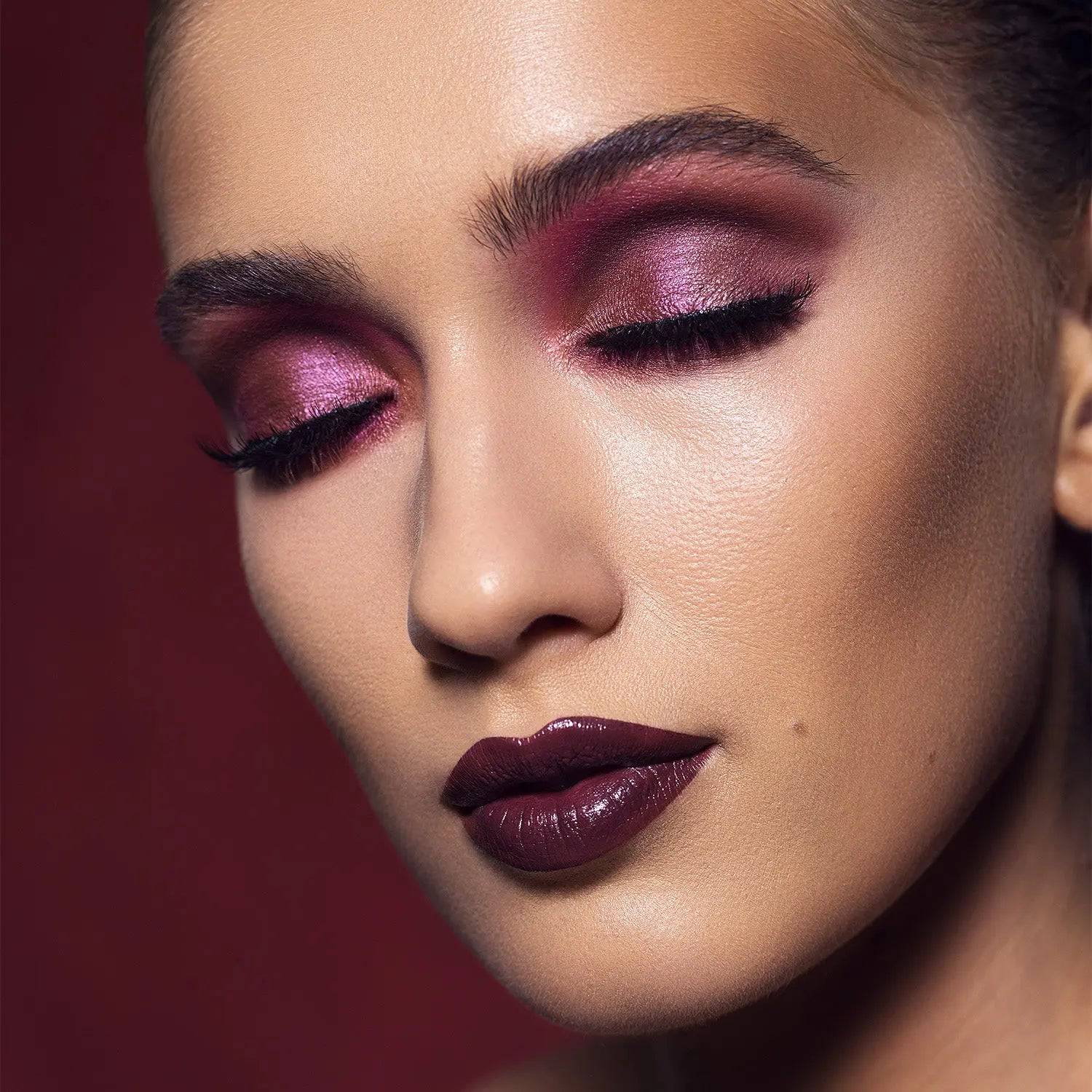 LILA Eyeshadow Palette - 18 Color Matte & Shimmer Makeup Palette for Women, Long Lasting & Highly Pigmented - Perfect for Day & Night Makeup Looks, Parties, and Special Occasions