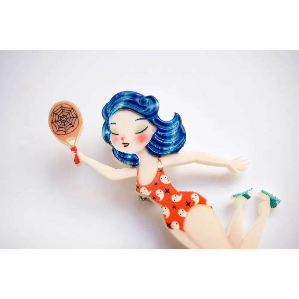 Laliblue Beach Shovel Brooch - Cute Sandcastle Shovel Pin for Women, Jewelry Gift for Beach Lovers - Perfect for Summer Vacations, Beach Parties & Coastal Fashion Accessories