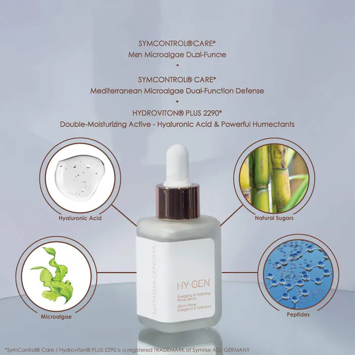 HY GEN Primer Serum - Hydrating & Energizing Face Primer by Natasha Denona | Makeup Base for Flawless Foundation Application | Perfect for Daily Wear & Special Occasions