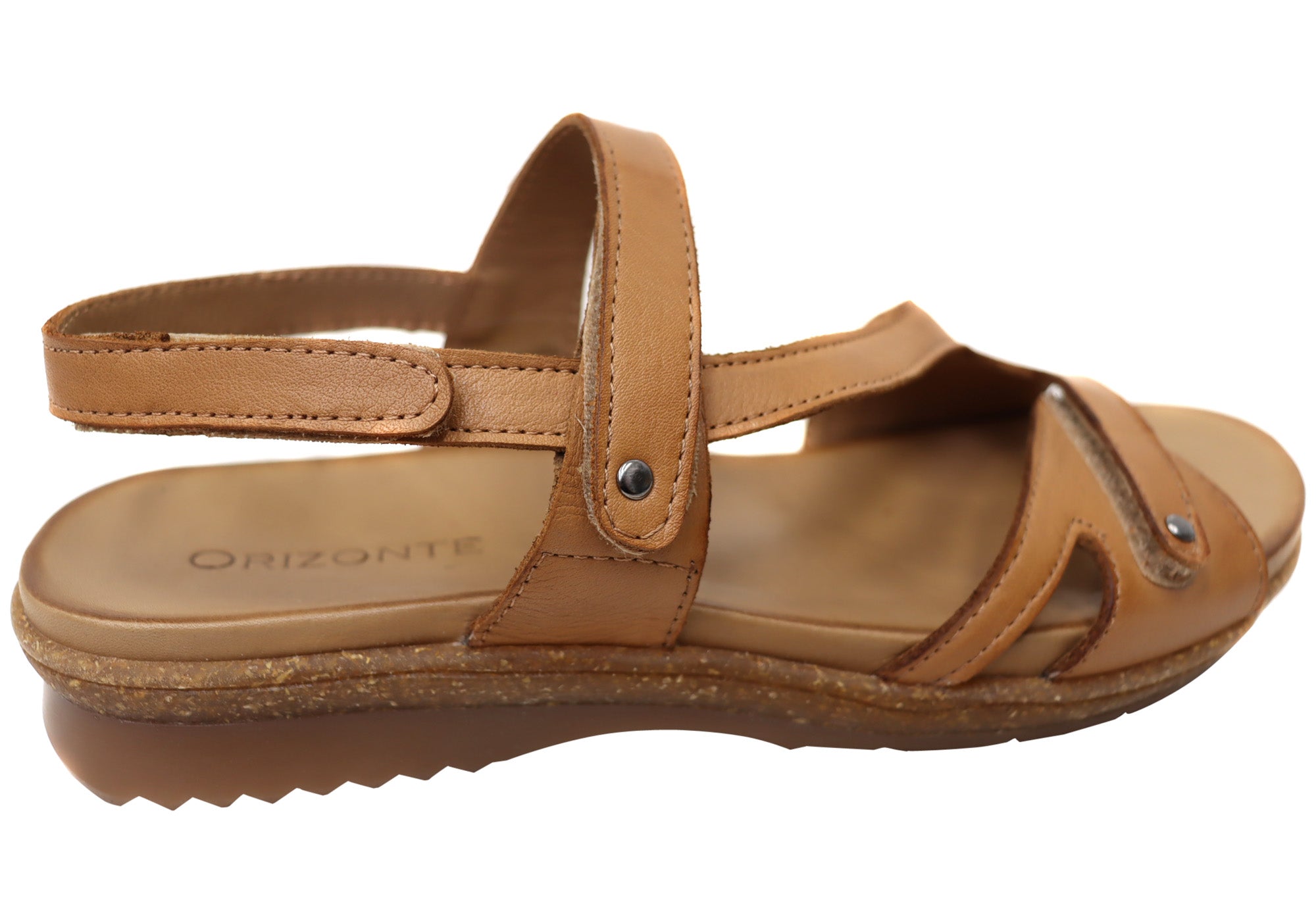 Orizonte Dromana Women's Comfortable European Leather Sandals - Stylish & Breathable Summer Walking Shoes for Beach, Vacation & Casual Outings