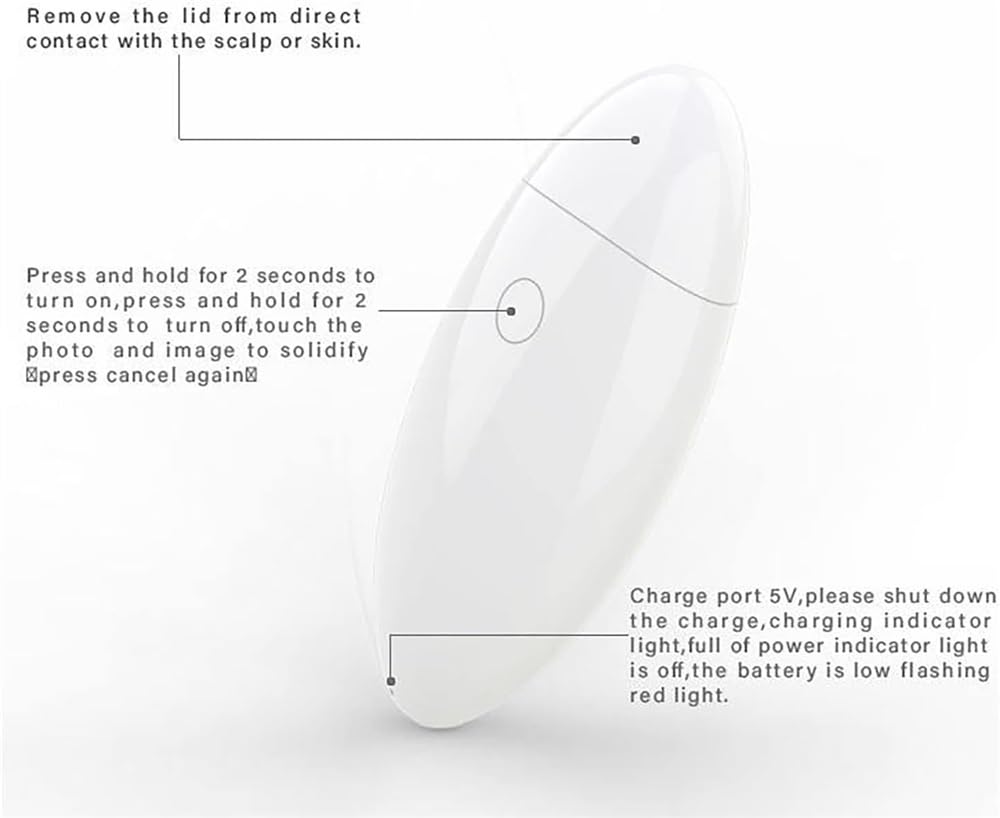 1080P HD WiFi Skin & Scalp Analyzer - Wireless Hair Follicle Detector for Barber Shops & Beauty Salons | Professional Skin Care Equipment for Facial & Scalp Analysis
