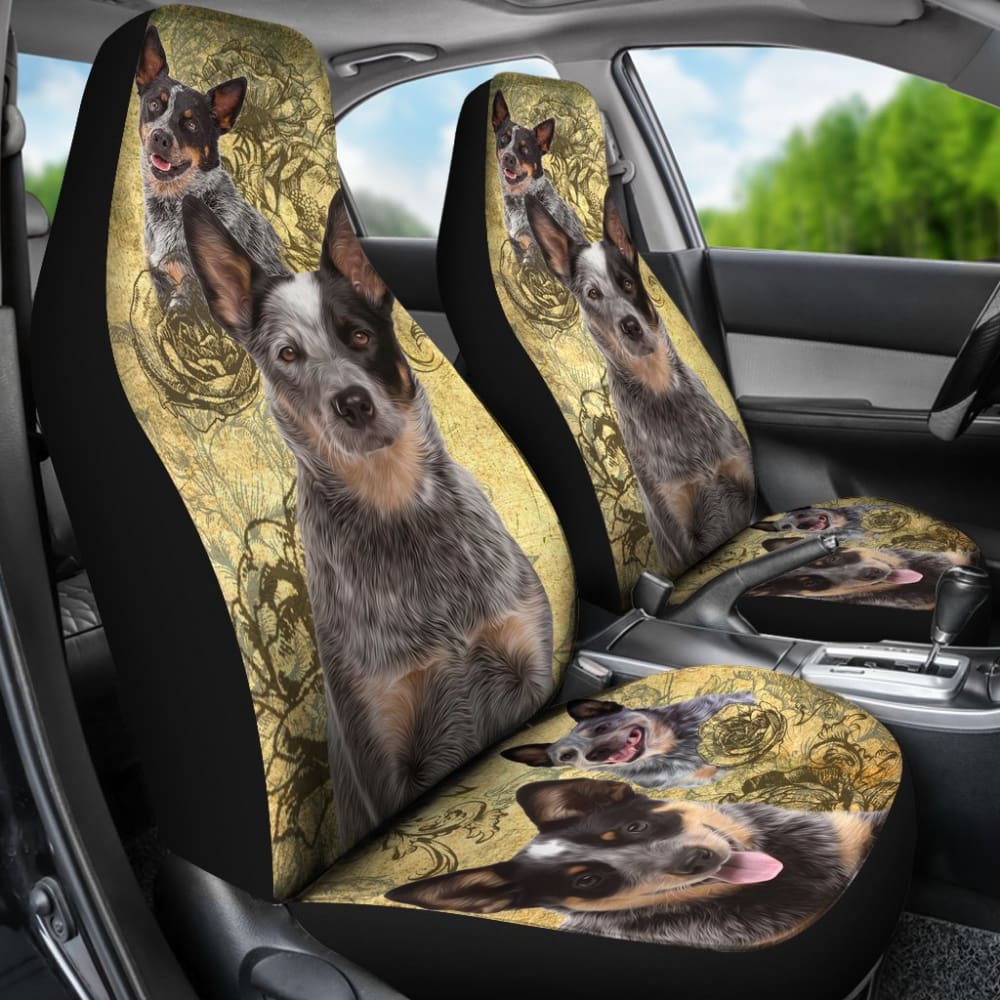 Durable Australian Cattle Dog Car Seat Covers for Pets - Waterproof & Non-Slip Protection | Perfect for Travel, Outdoor Adventures & Daily Commutes