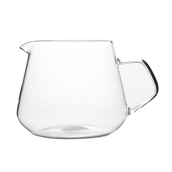 Varia FLO Glass Server - Elegant Glass Pitcher for Iced Tea, Lemonade & Cocktails - Perfect for Home, Parties & Restaurants