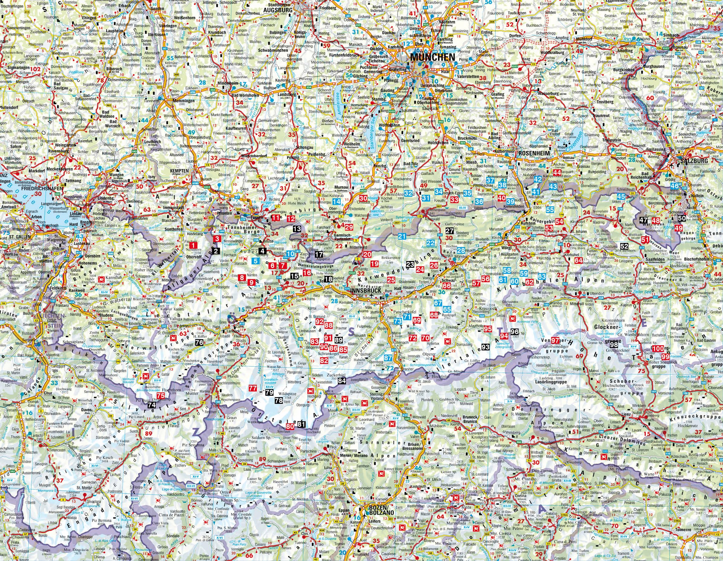 Munich Ski Touring Mountains: 100 Dream Ski Touring Destinations with GPS Tracks - Perfect for Alpine Adventures & Winter Exploration