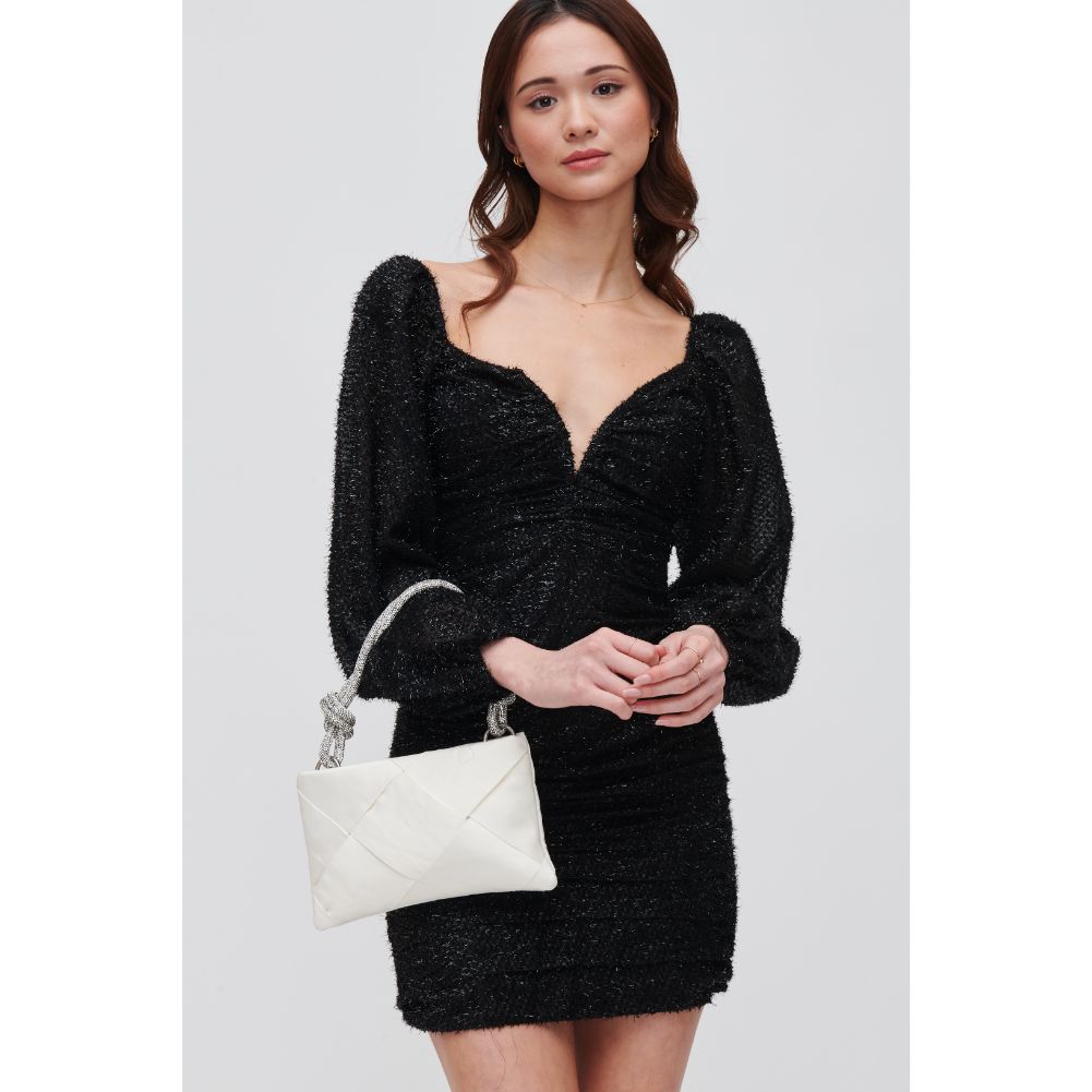 Valkyrie Evening Bag for Women - Elegant Clutch Purse with Rhinestone Decor, Perfect for Parties, Weddings & Special Occasions