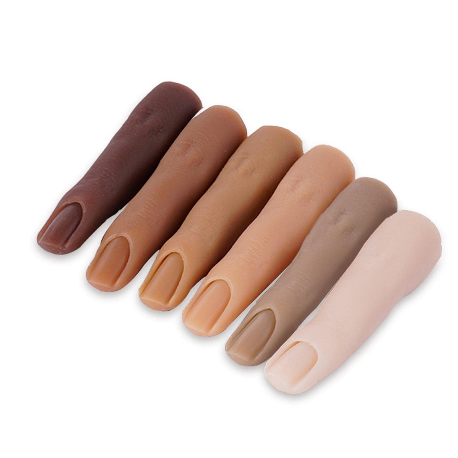 BNF Fake Fingernails for Manicure Practice - Beginner-Friendly Artificial Nails for Women | Nail Care & Training Tools | Perfect for Salon Practice, DIY Nail Art, and Display