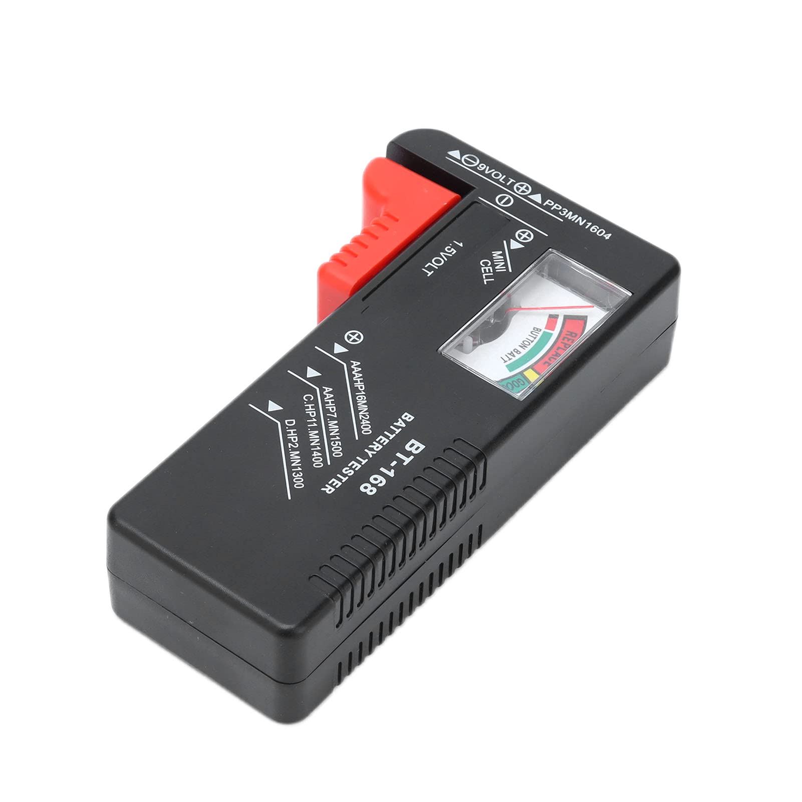 Jovenn Battery Tester - Accurate AA AAA C D 9V Battery Checker Tool for Home & Outdoor Use - Perfect for Flashlights, Toys, Remote Controls and Emergency Kits