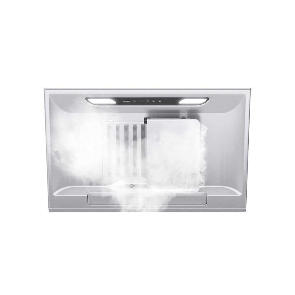 FR SC2090 R SM 60cm Inclined Design Stainless Steel Cooker Hood - Powerful Kitchen Exhaust Fan for Smoke & Odor Removal - Perfect for Modern Home Cooking & Open Kitchen Designs