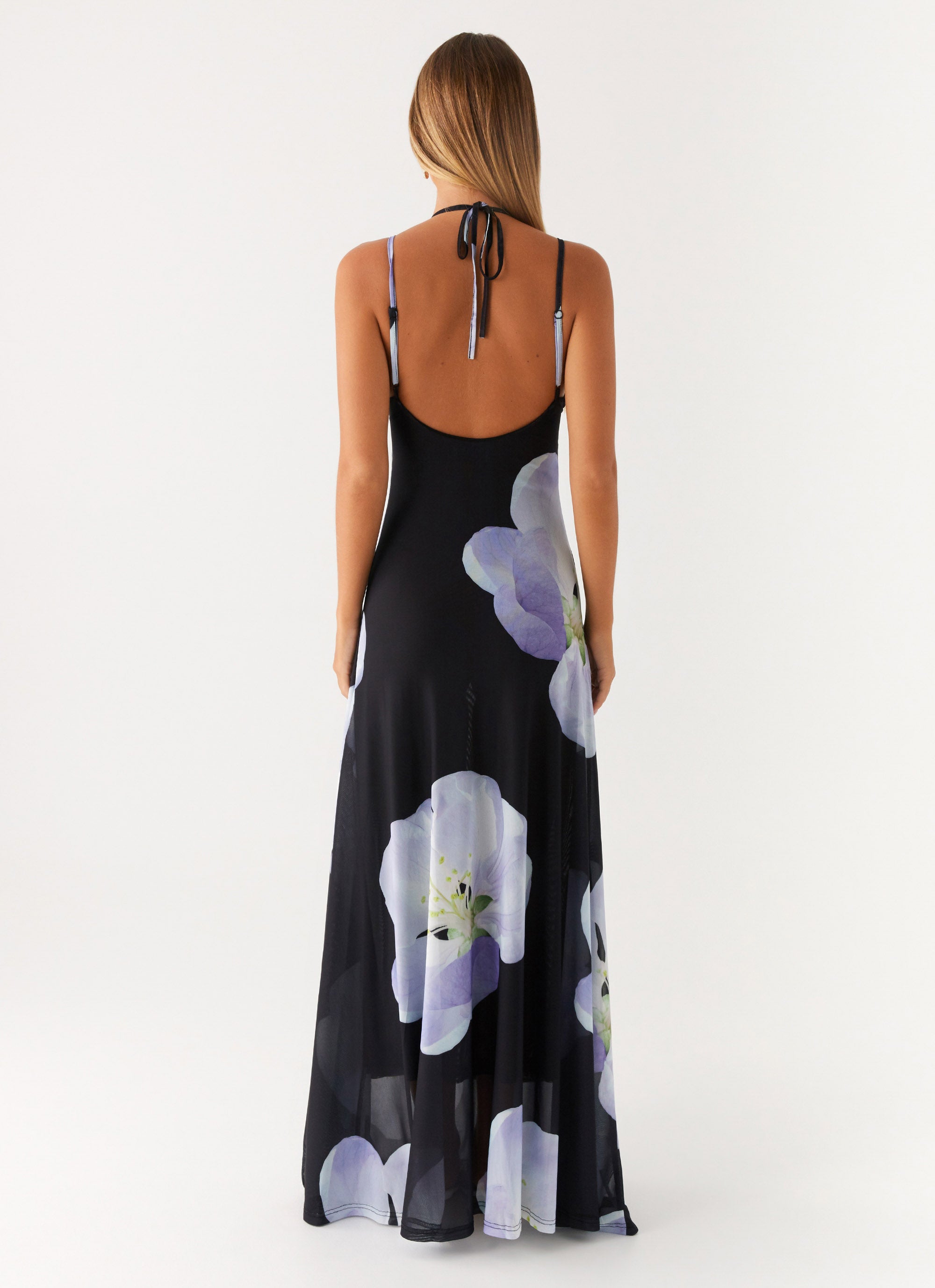 Enrika Maxi Dress - Floral Print Summer Dress for Women, Boho Chic Beach Dress, Perfect for Vacations, Parties & Casual Outings