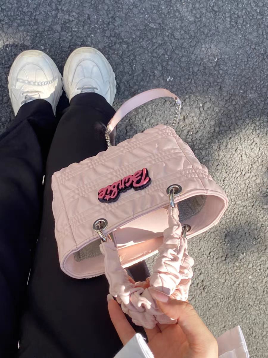 Barbie Fashion Handbag for Women - Cute Y2K Kawaii Shoulder Crossbody Tote Bag, Anime Inspired Shopping Pouch & Organizer | Perfect Gift for Girls, Daily Use & Cosplay Accessory