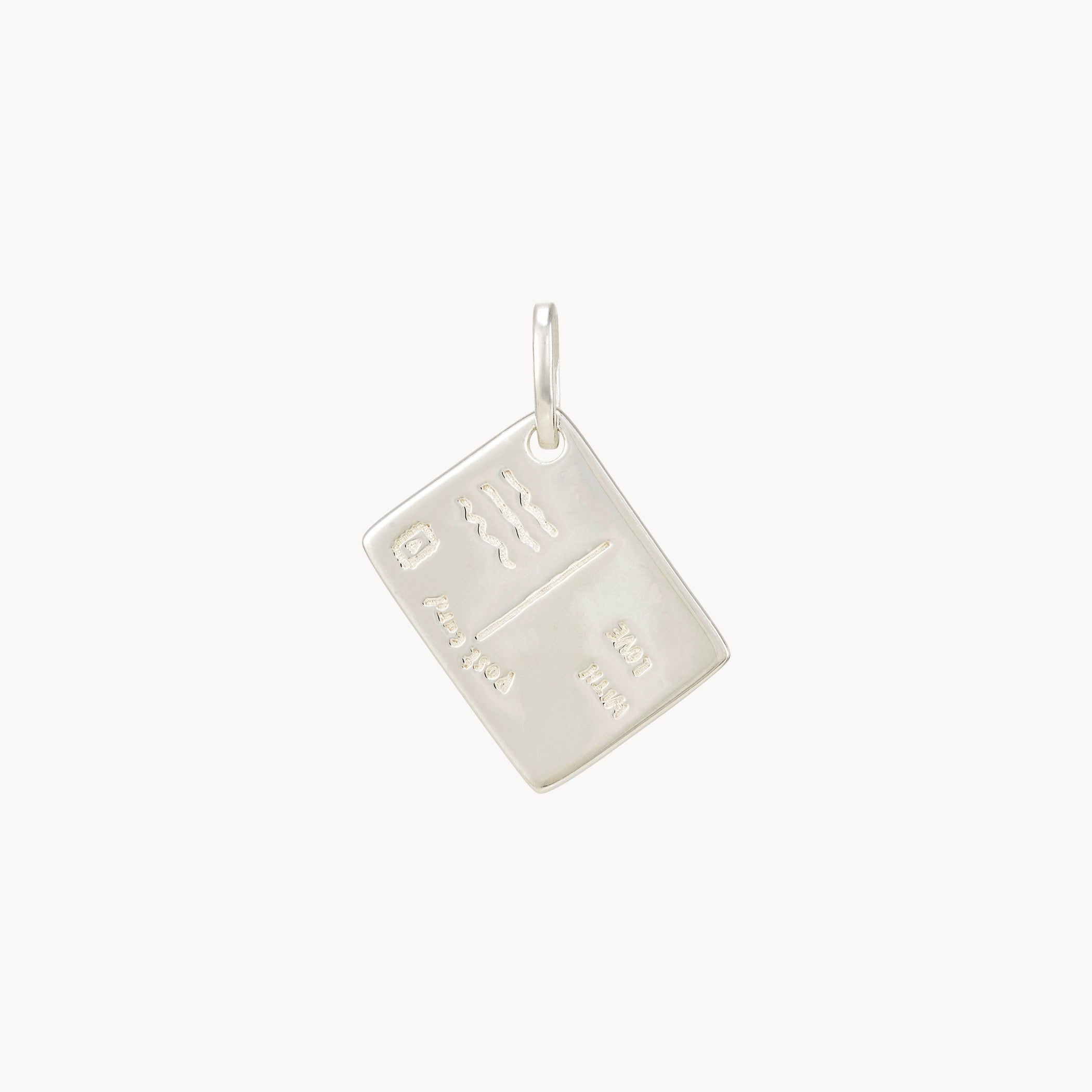 Toronto Skyline Postcard Charm - Sterling Silver Jewelry for Travel Lovers & Souvenir Collectors | Perfect for Necklaces, Bracelets & Keepsake Gifts