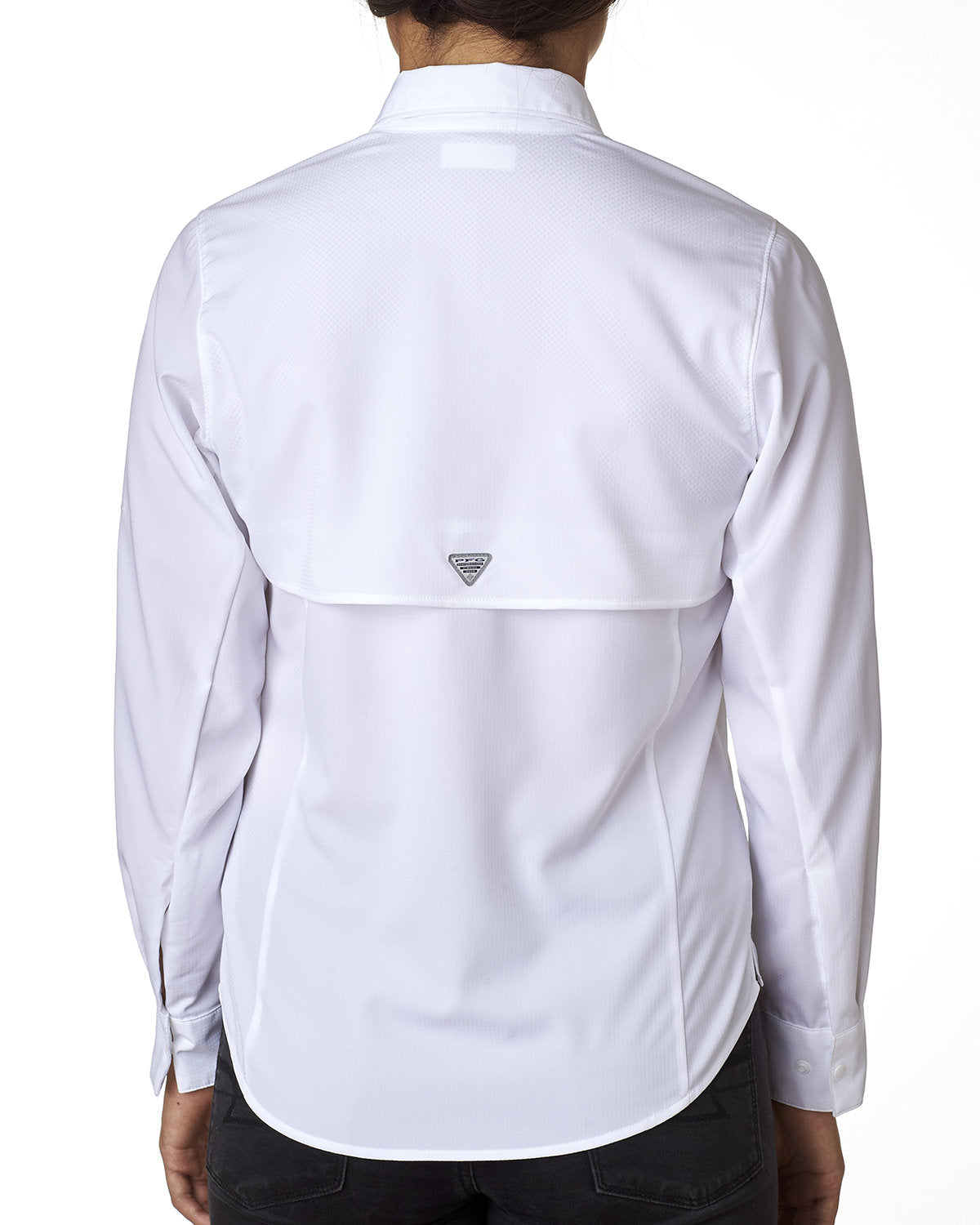 Columbia Women's Tamiami II Long Sleeve Shirt - UPF 50 Sun Protection, Moisture-Wicking, Breathable Hiking & Outdoor Shirt in White - Perfect for Camping, Travel & Summer Adventures