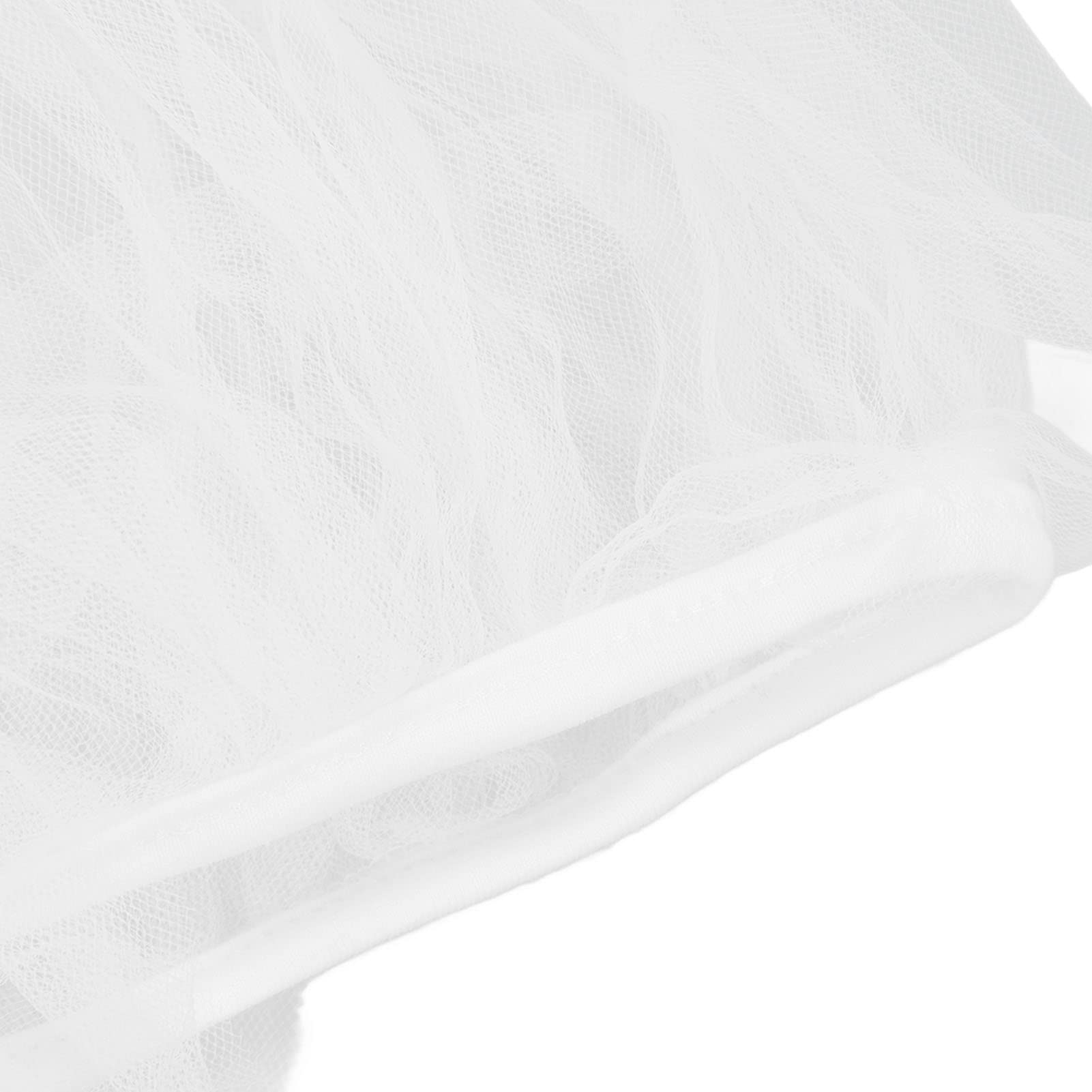 Baby Bed Canopy with Rose Crown - Lightweight Princess Bed Net for Girls, Easy Installation for Bedroom Decor | Perfect for Nursery, Kids Room & Romantic Themed Parties