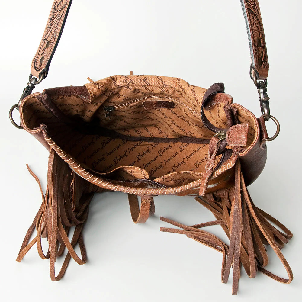 Authentic American Cowhide Turquoise Crossbody Purse - Stylish Handbag for Women, Boho Chic Accessory for Everyday Use & Special Occasions