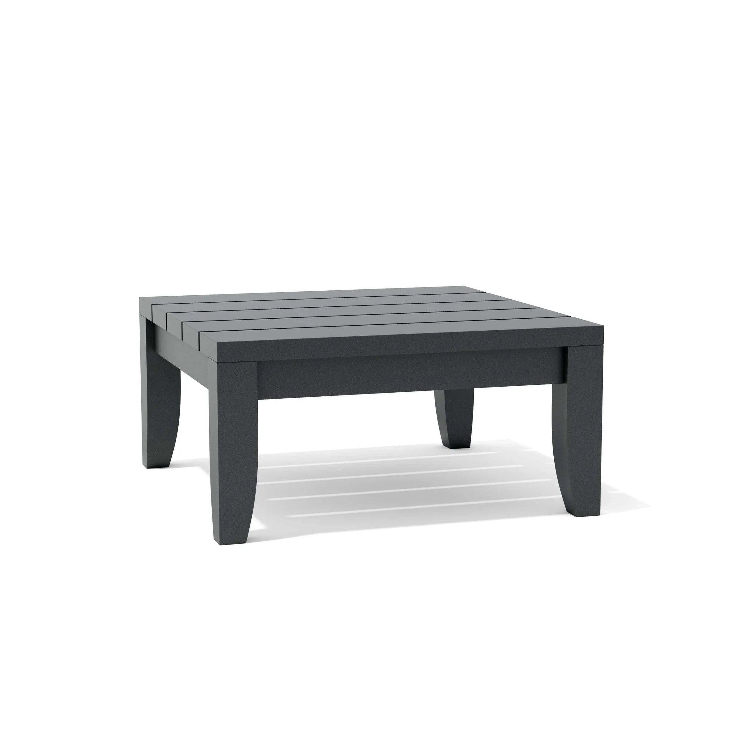 Anderson Teak Coronado Aluminum Outdoor Side Table - DS 306 AL - Perfect for Patio, Poolside & Garden Furniture Sets