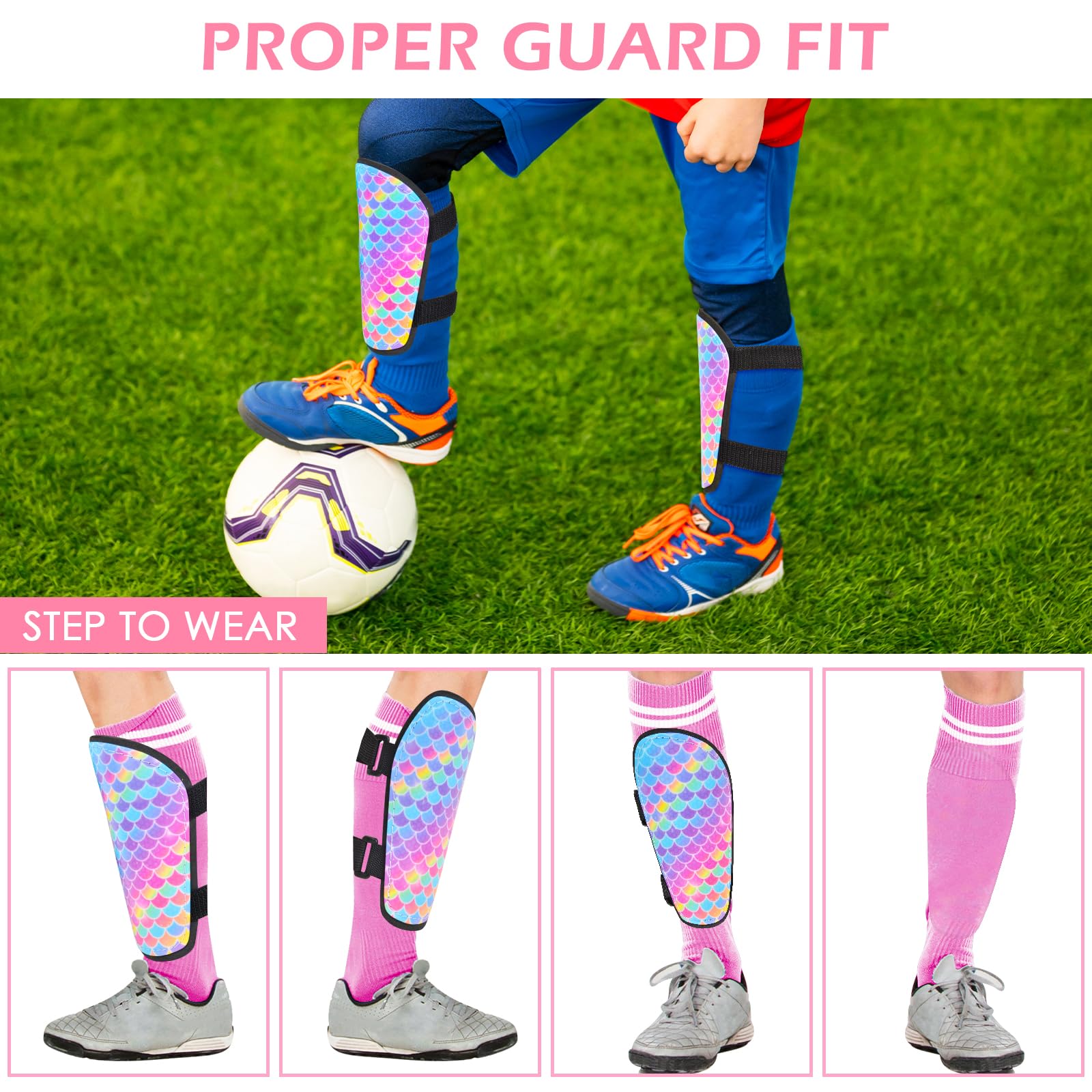 **Best Youth Soccer Shin Guards for Kids 2-7 Years Old - Protective Shin Pads for Girls & Toddlers - Ideal for Football Games & Training**    *(Perfect for practice, matches, and youth soccer leagues - lightweight, comfortable, and durable protection for young players!)*