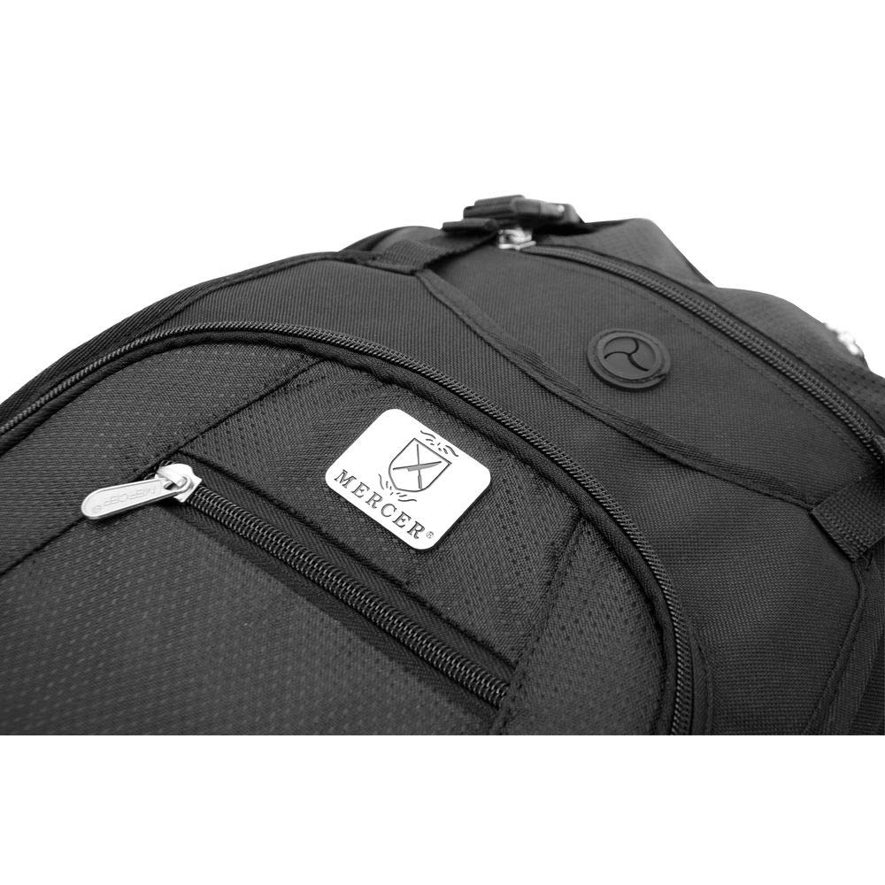 Mercer Culinary PackPlus Professional Chef Backpack - Black | Heavy Duty Kitchen Storage for Knives, Utensils & Cookware | Ideal for Chefs, Culinary Students & Cooking Enthusiasts