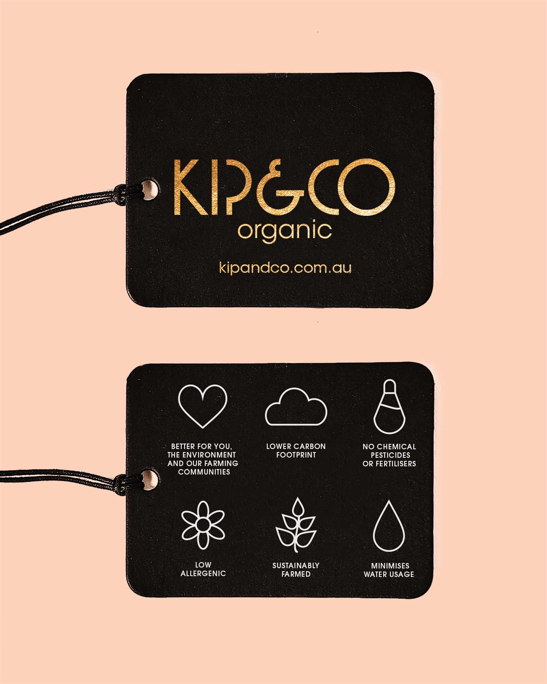 Kip&Co x Jenny Kee Opal Oz Pax White Organic Cotton Pillowcases - Soft & Hypoallergenic Bedding for Luxury Home Decor & Comfortable Sleep