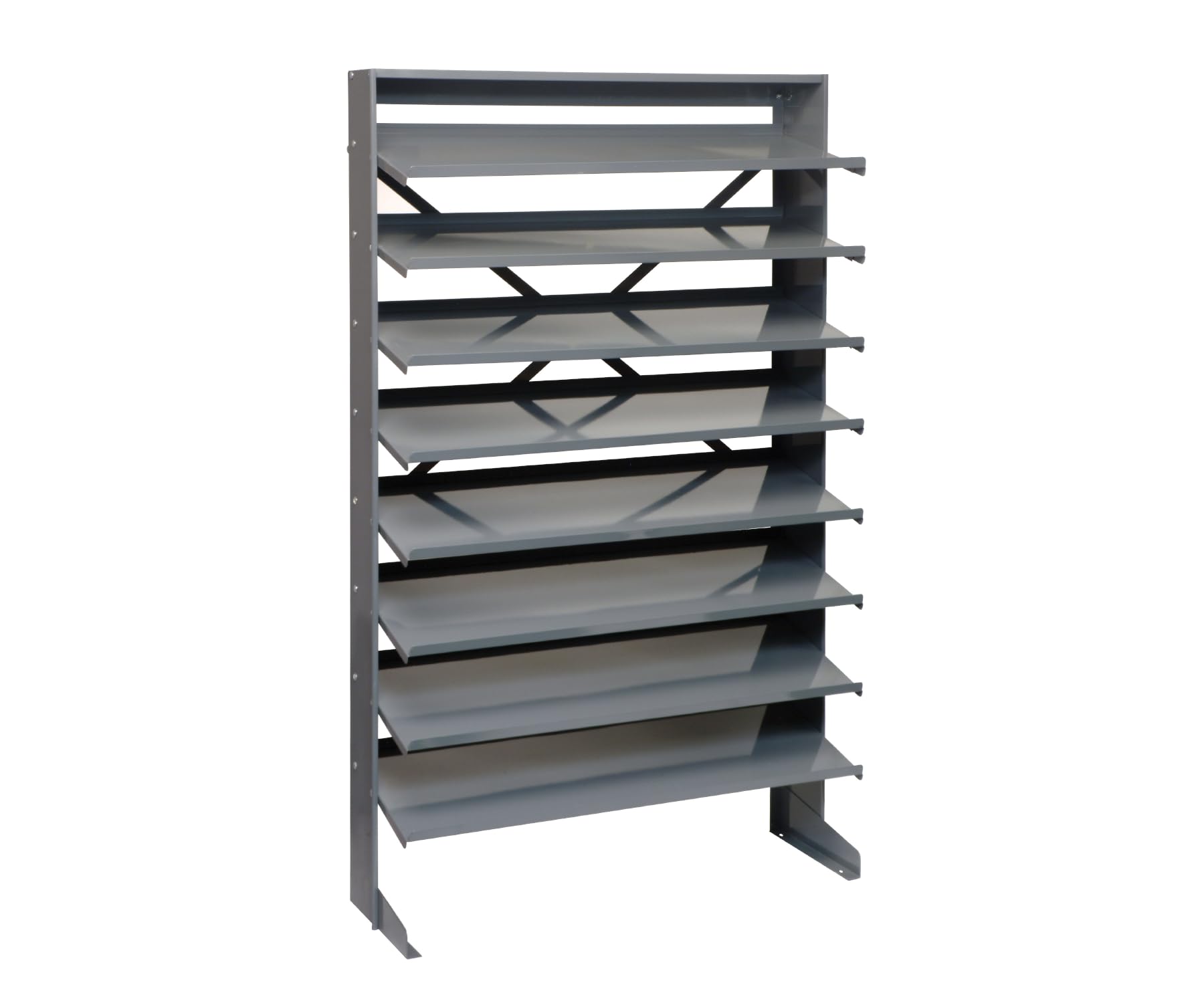 Quantum Storage Systems QPRS-000 8-Tier Metal Shelving Unit - 60