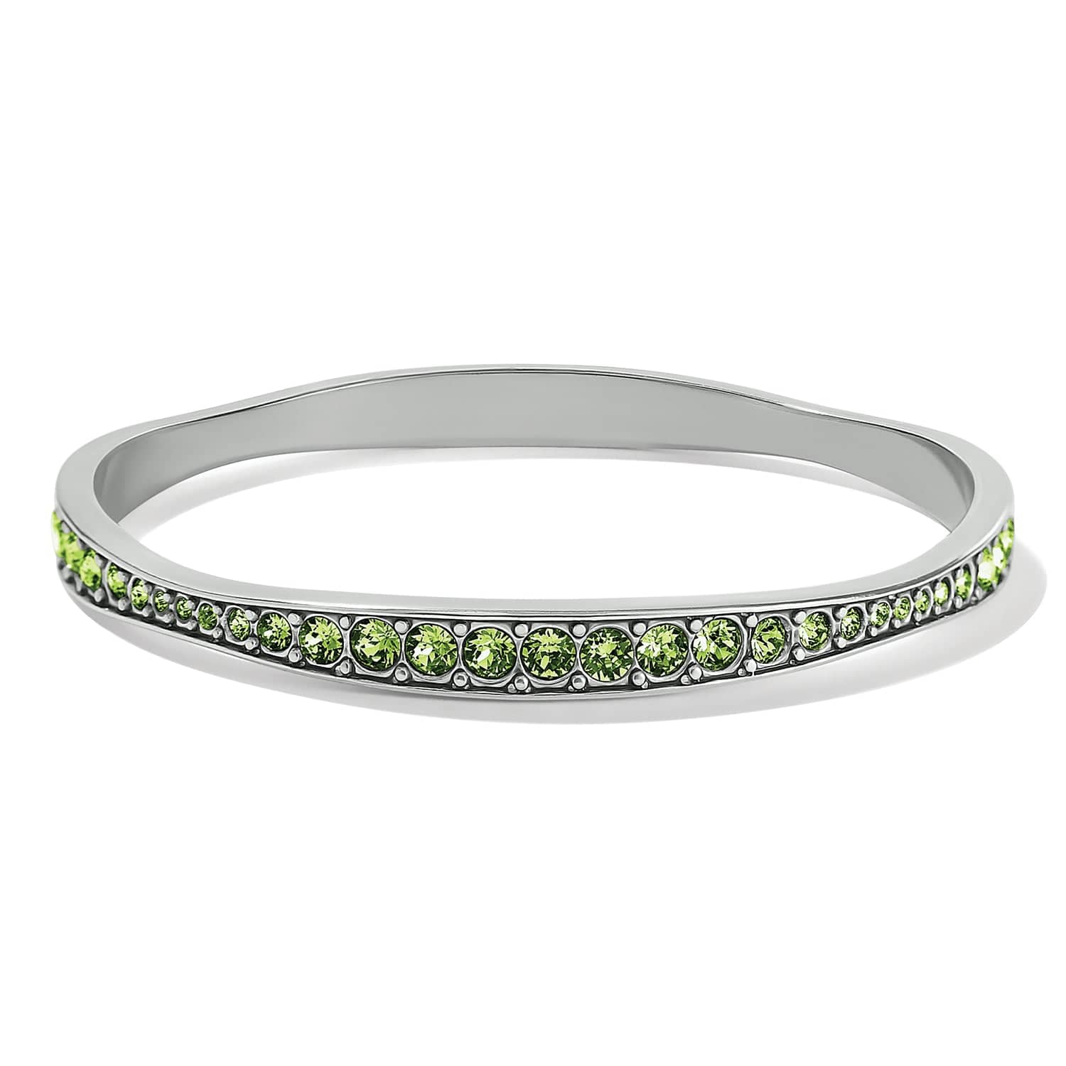 Elegant Light Hearted Crystal Bangle Bracelet for Women - Perfect for Weddings, Parties & Everyday Wear | Sparkling Fashion Jewelry Gift