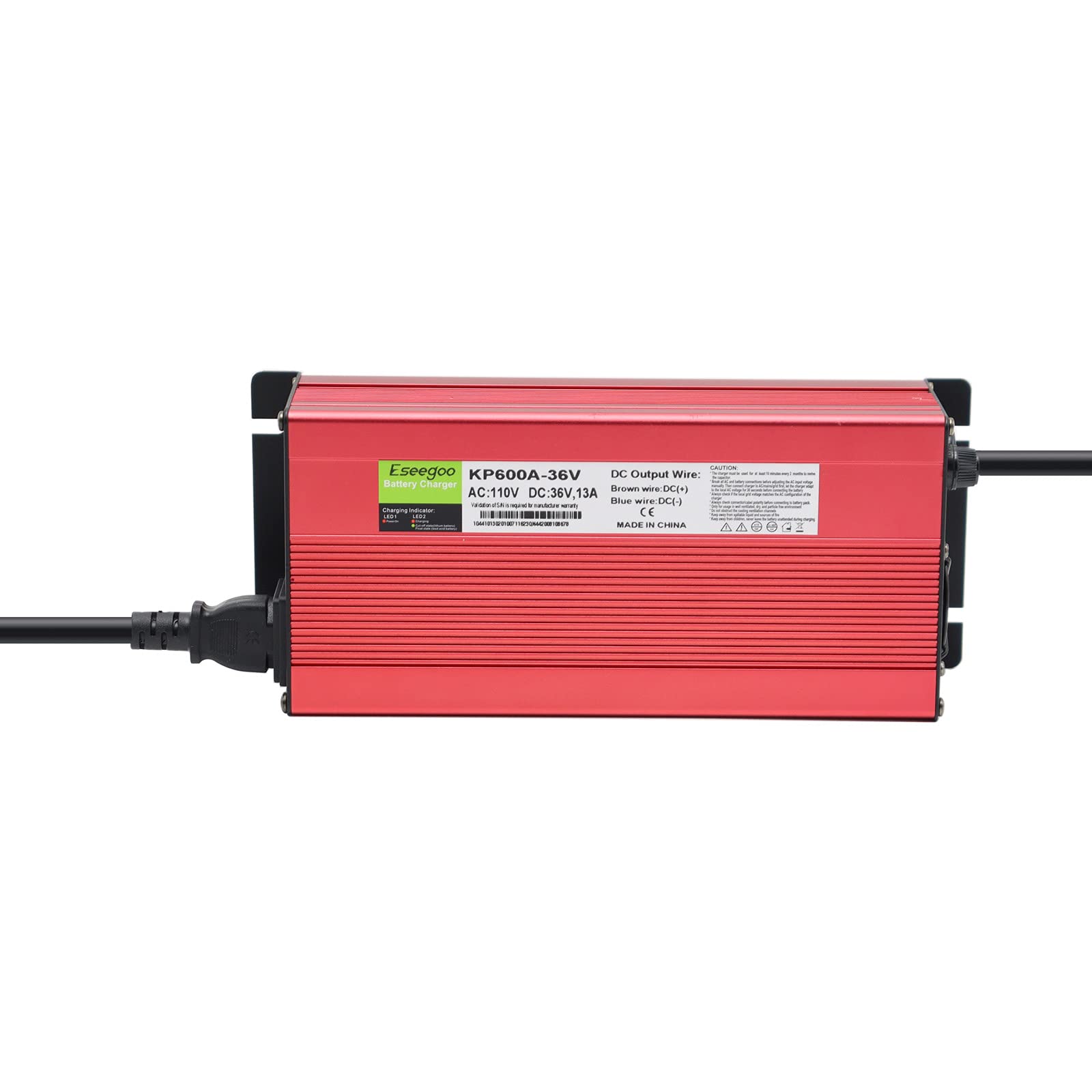 36 Volt 13 AMP Golf Cart Battery Charger - Compatible with Club Car, EZGO & Yamaha 36V Golf Carts (Crowfoot Plug) - Perfect for Home, Golf Course & RV Use