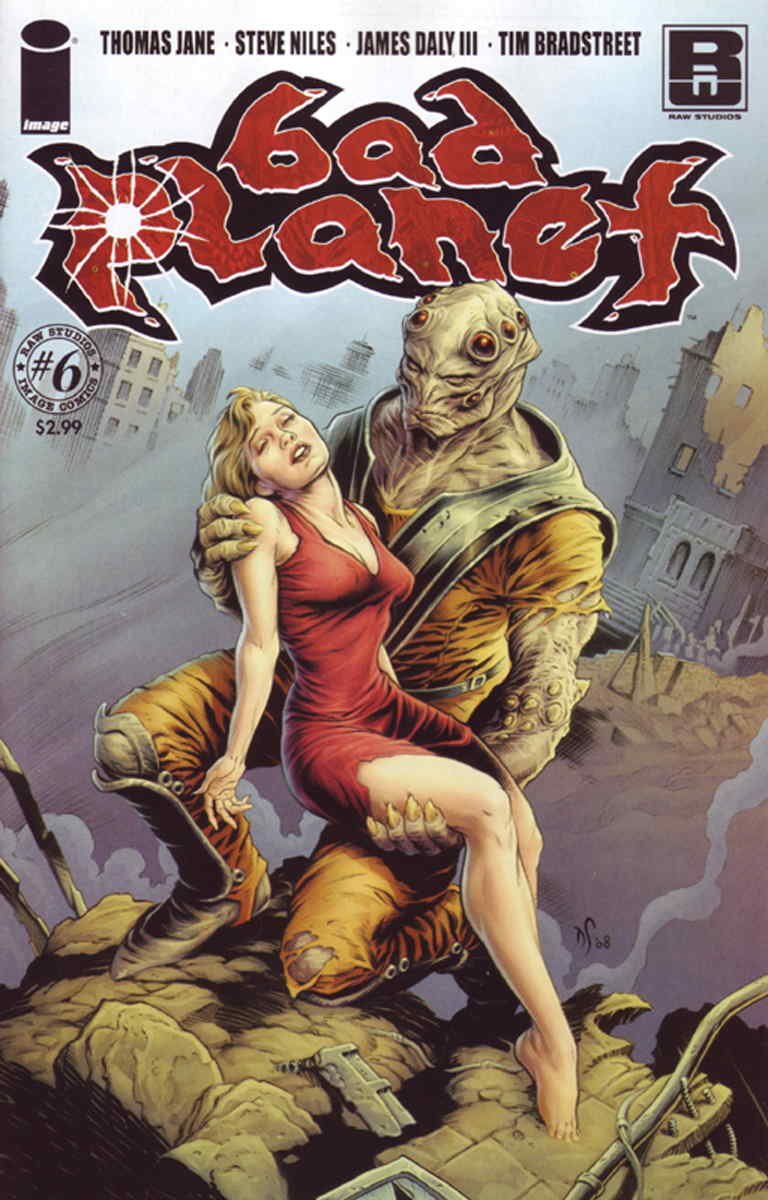 Bad Planet #6 VF Comic Book by Dave Stevens, Thomas Jane & Steve Niles - Image Comics | Collector's Edition for Sci-Fi Fans & Graphic Novel Enthusiasts