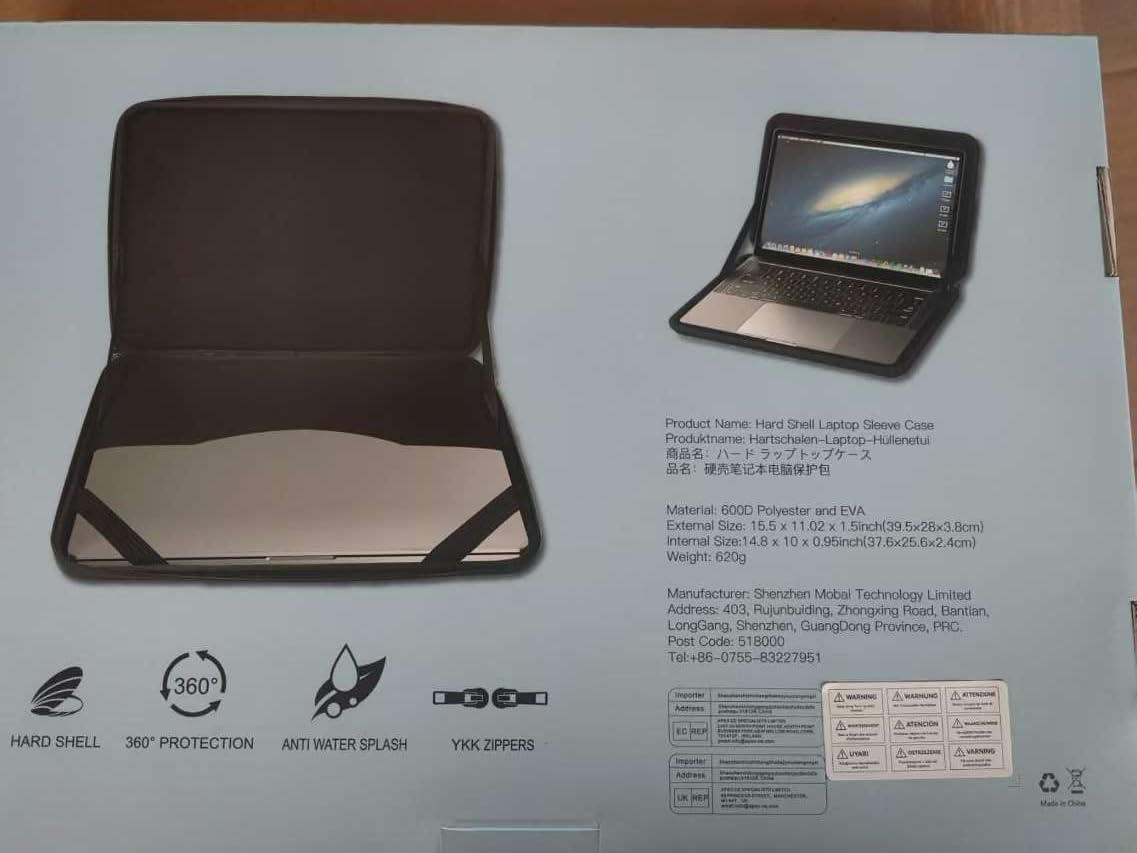 Smatree 15.6 Inch Hard Shell Laptop Case for ASUS TUF Gaming Laptops - Slim Anti-Shock Protective Bag | Perfect for Travel, Work & School