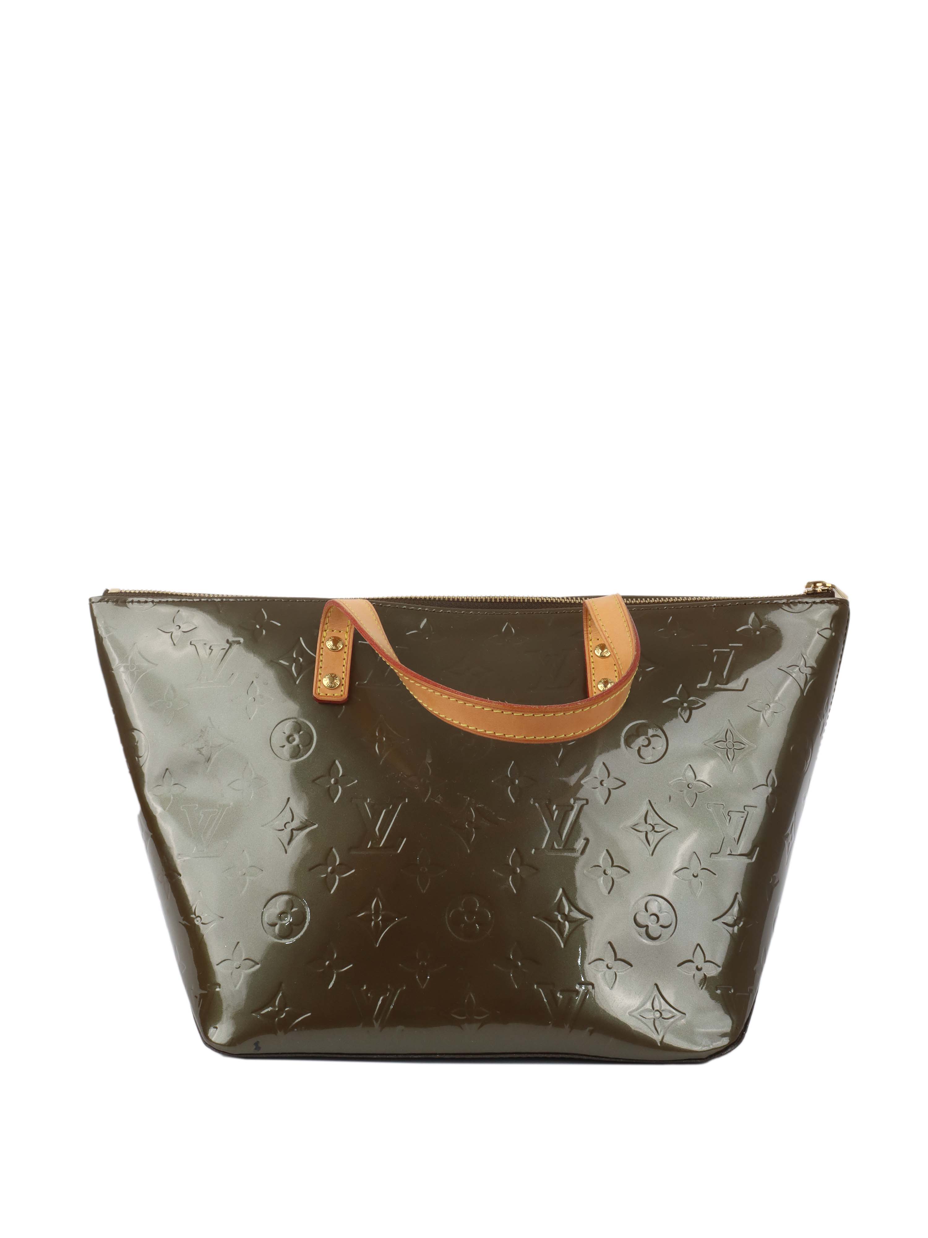 Authentic Louis Vuitton Vernis Bellevue Patent Leather Handbag - Luxury Designer Shoulder Bag for Women, Perfect for Work, Evening Events & Travel Accessories