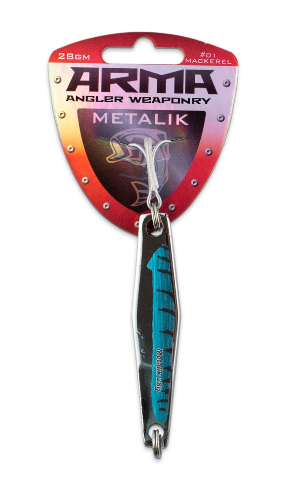 Arma Metalik Fishing Lure - Premium Metal Fishing Lures for Bass, Trout & Saltwater - Perfect for Freshwater & Ocean Fishing