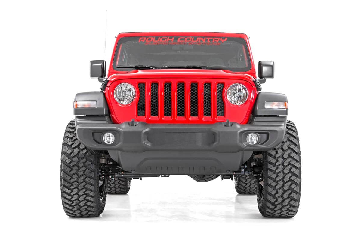 2.5 Inch Lift Kit for Jeep Wrangler JL 4WD (2018-2023) - Heavy Duty Coil Springs V2 - Part #91370 - Off-Road Suspension Upgrade for Enhanced Clearance & Performance