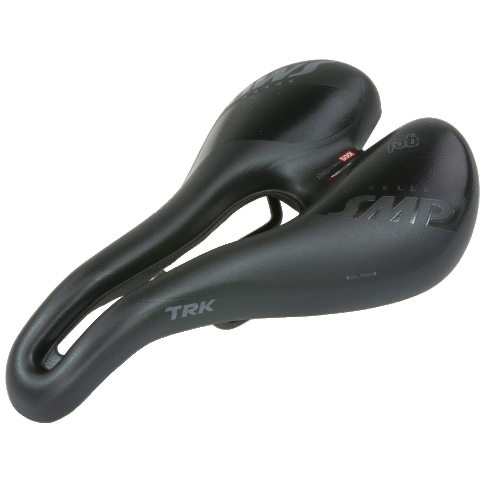 Selle SMP TRK Gel Bike Saddle - Comfortable Cycling Seat for Road & Mountain Bikes - Perfect for Long Rides, Commuting & Training