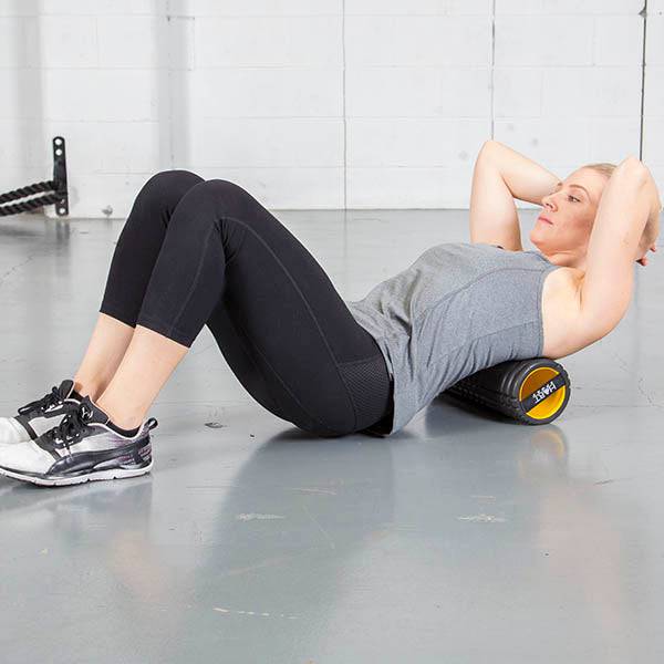 HART Onyx High-Density Foam Roller for Muscle Recovery & Pain Relief - Perfect for Gym, Yoga & Home Workouts