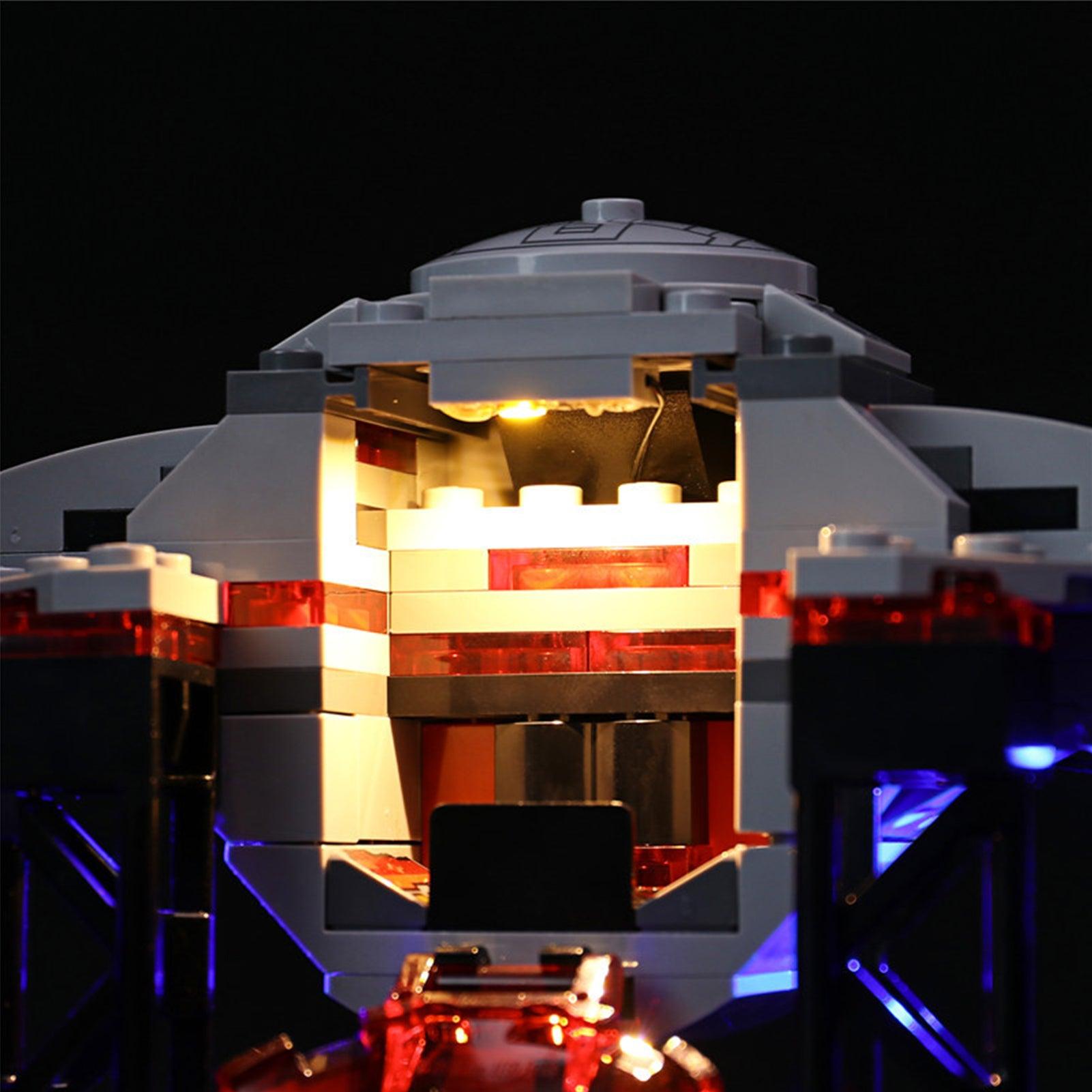 Lego Star Wars Sith TIE Fighter 75272 Light Kit - DIY Lighting Set for Lego Models - Perfect for Display & Nighttime Play