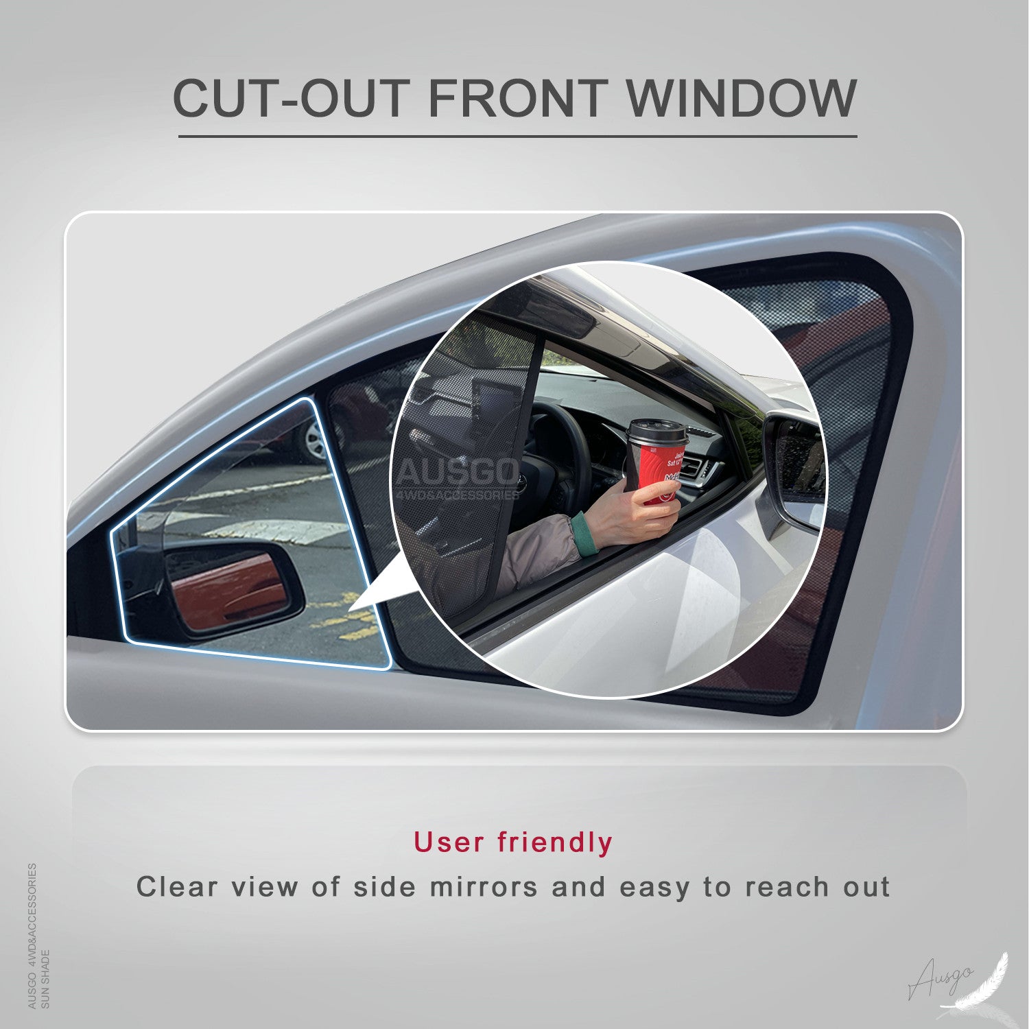 Magnetic Window Sun Shade for Land Rover Discovery Sport - UV Protection & Heat Blocking - Perfect for Road Trips, Camping & Summer Driving